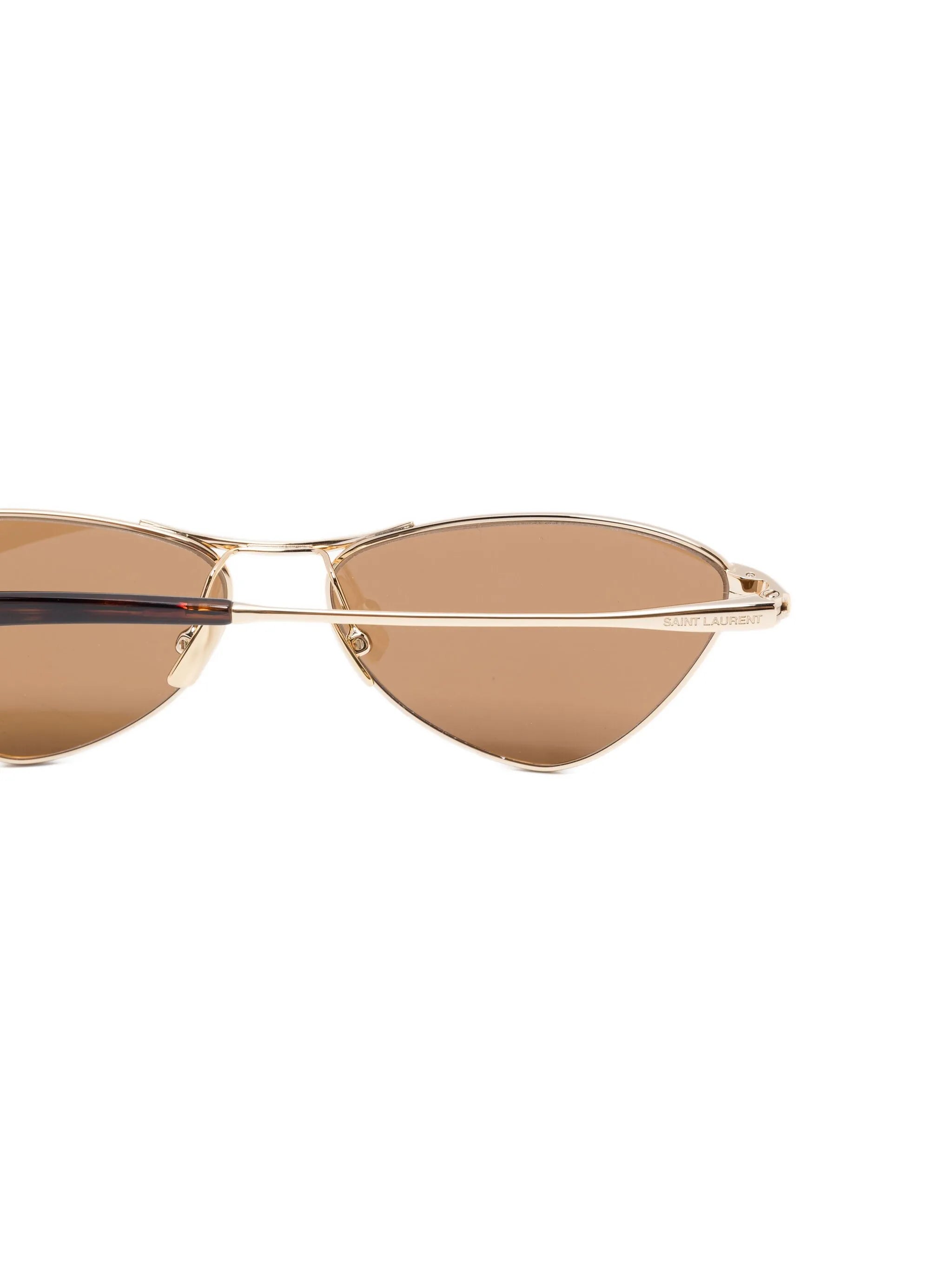 SL830 geometric-frame sunglasses