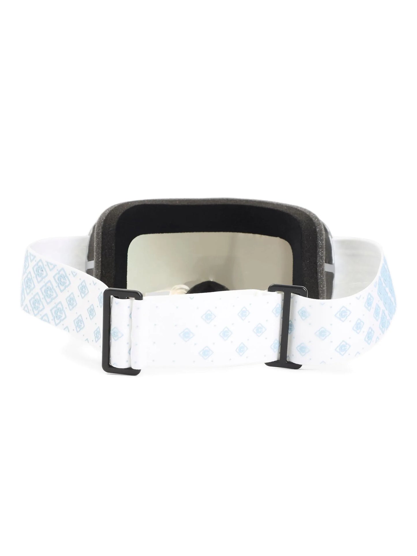 monogram-strap ski goggles