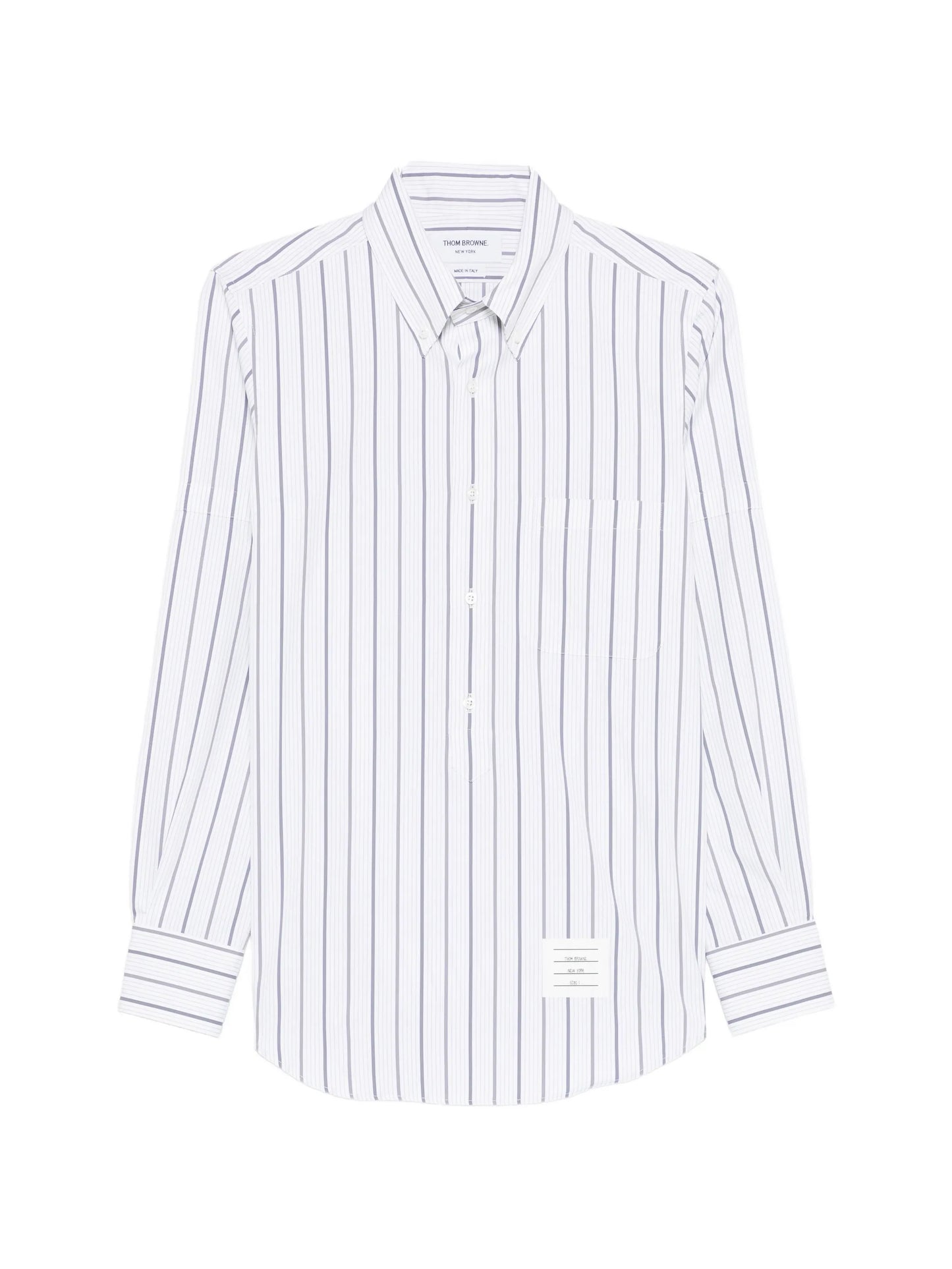 stripe poplin shirt