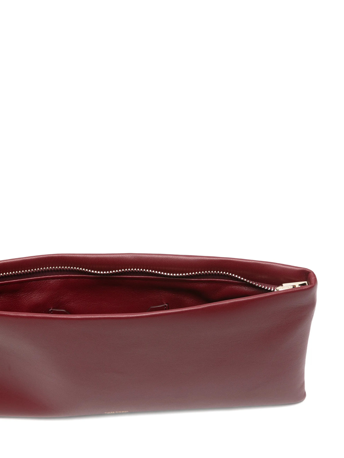nappa leather Aura clutch