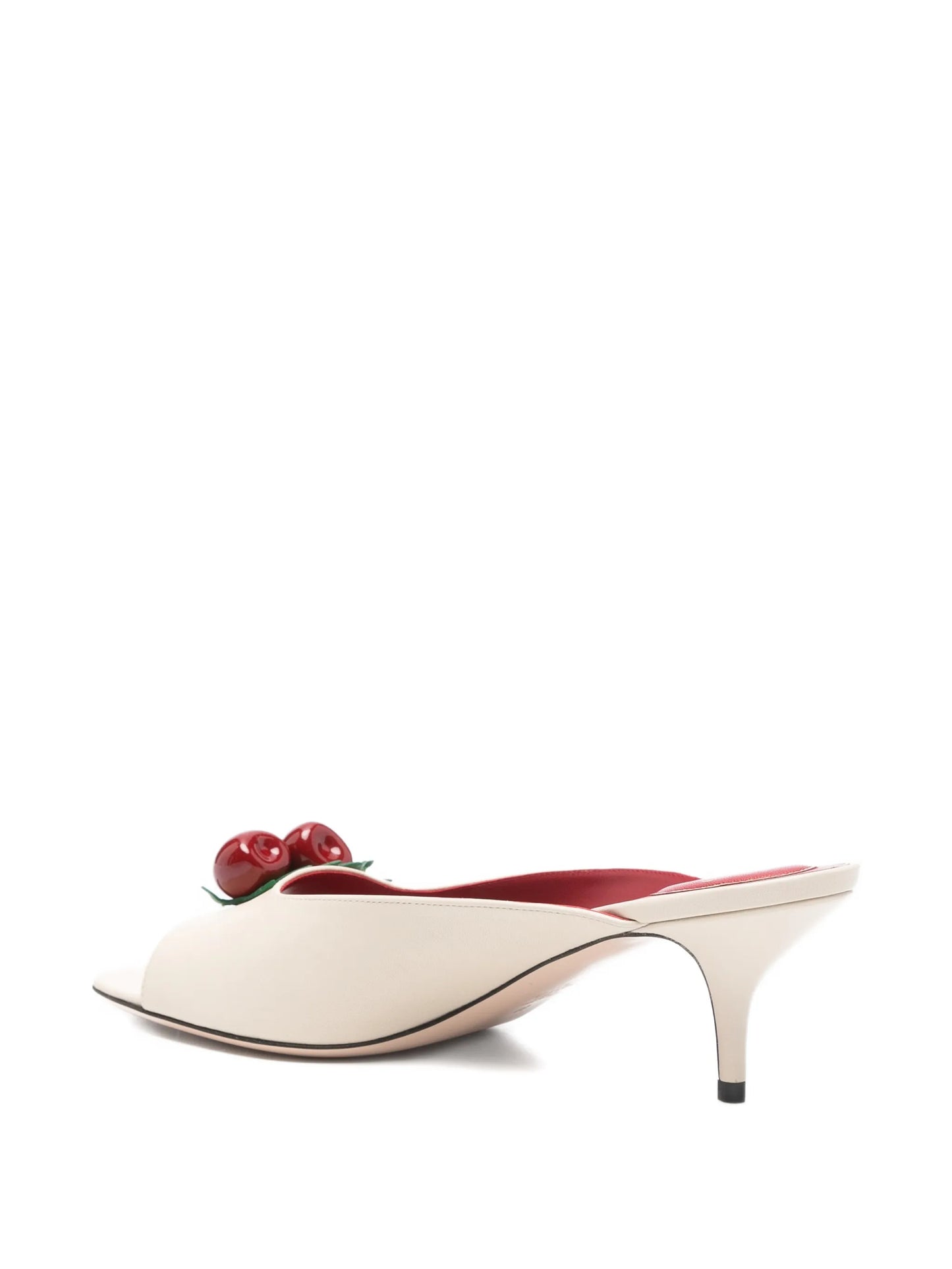 Cherrific embellished mules