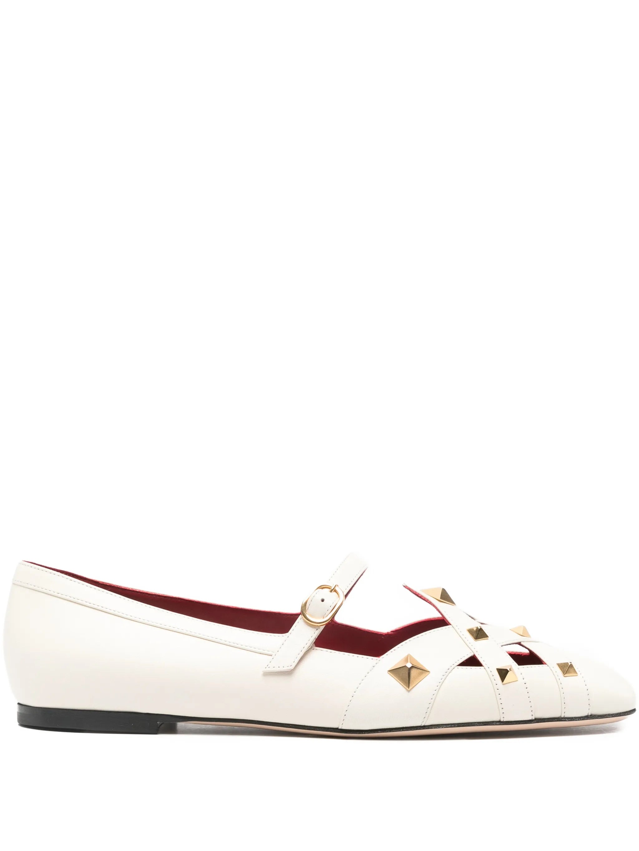studdy rockstud ballet flats