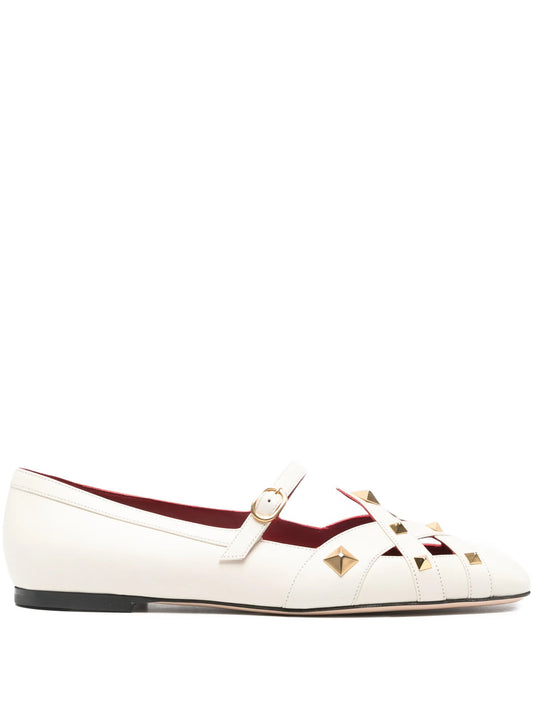 studdy rockstud ballet flats
