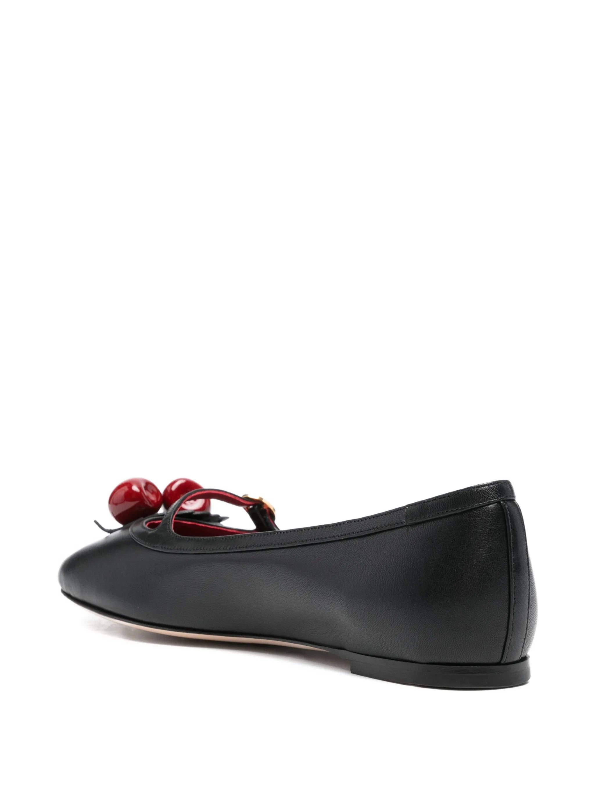 cherryfic ballet flats