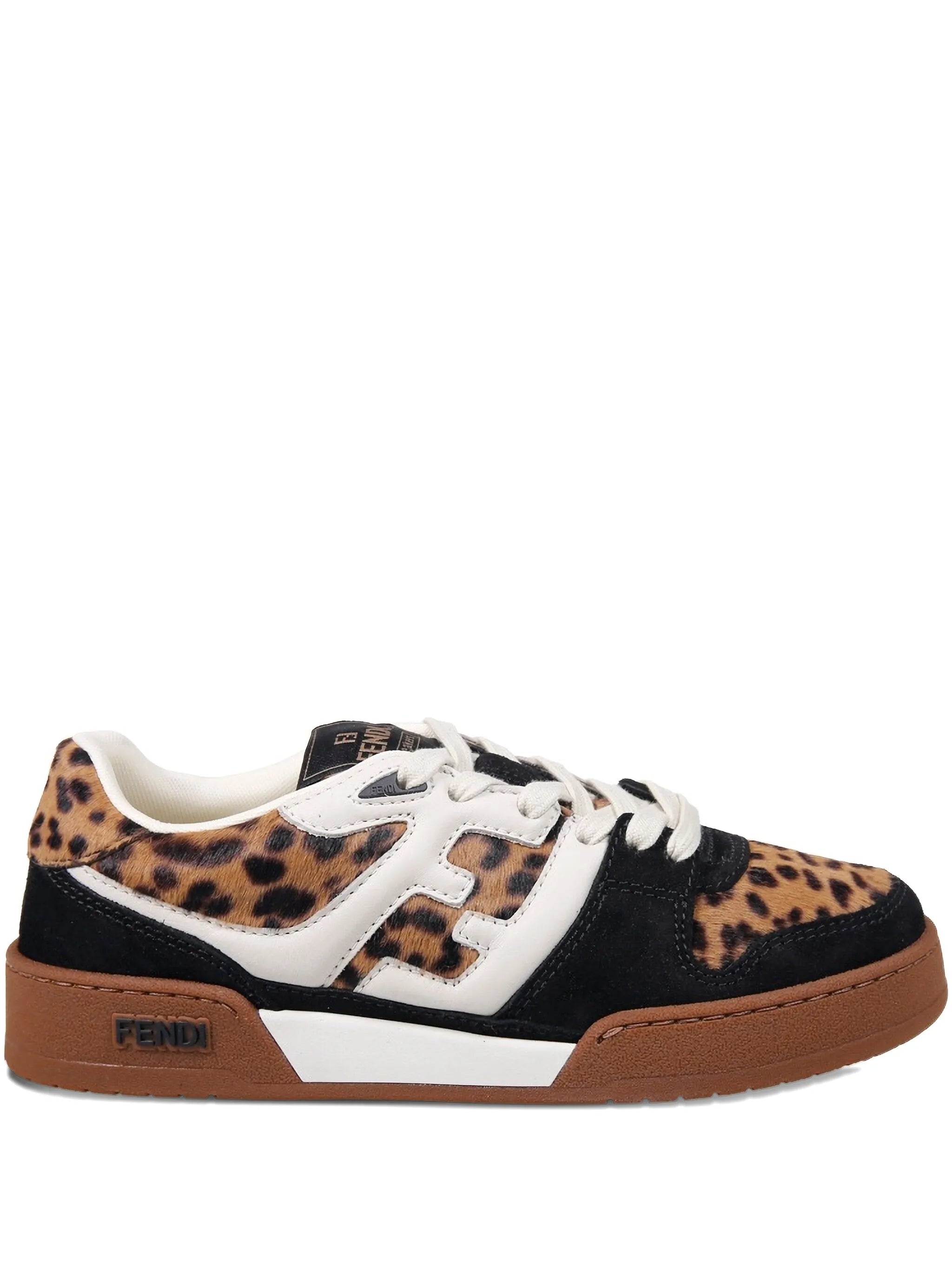 leopard-print sneakers