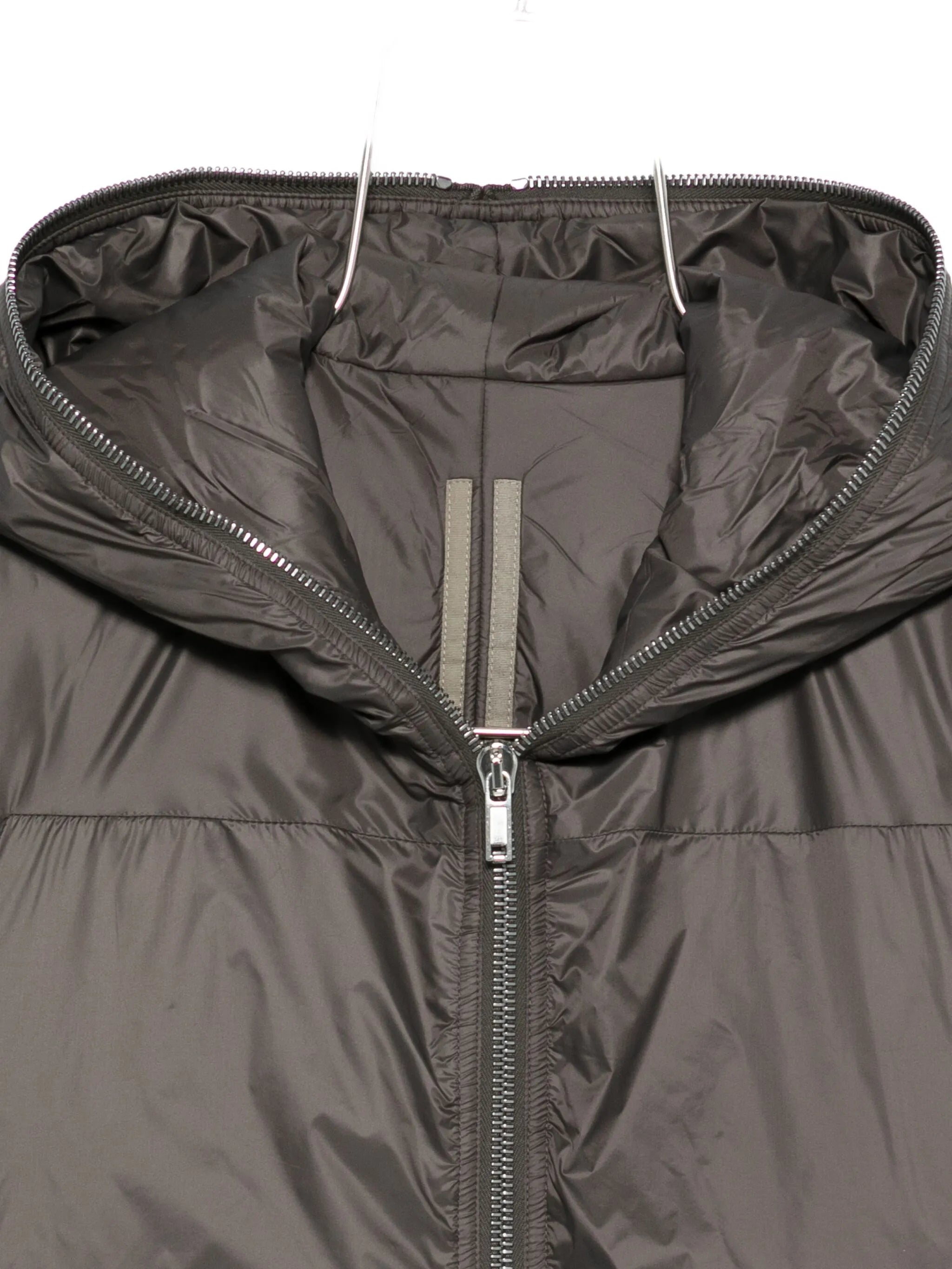 zip-up hooded jacket