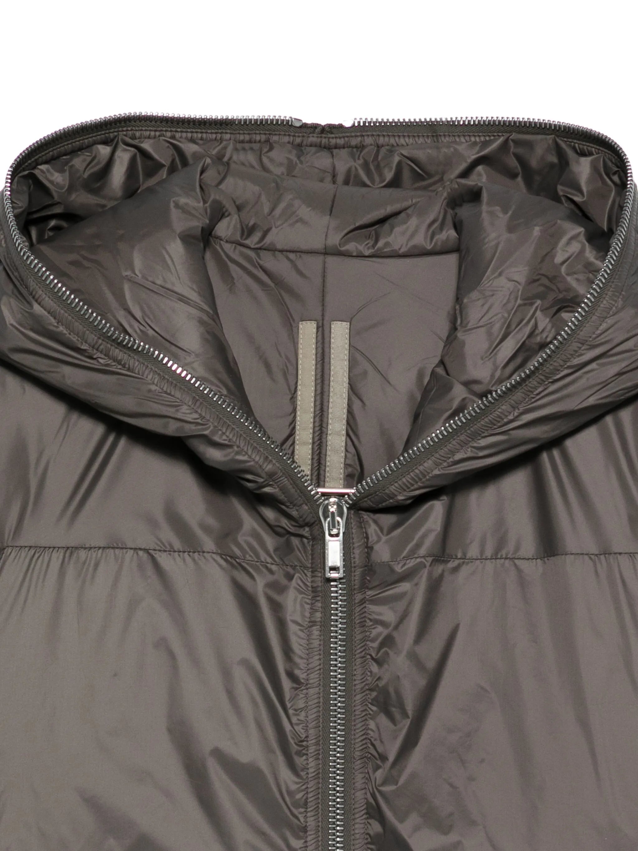 zip-up hooded jacket