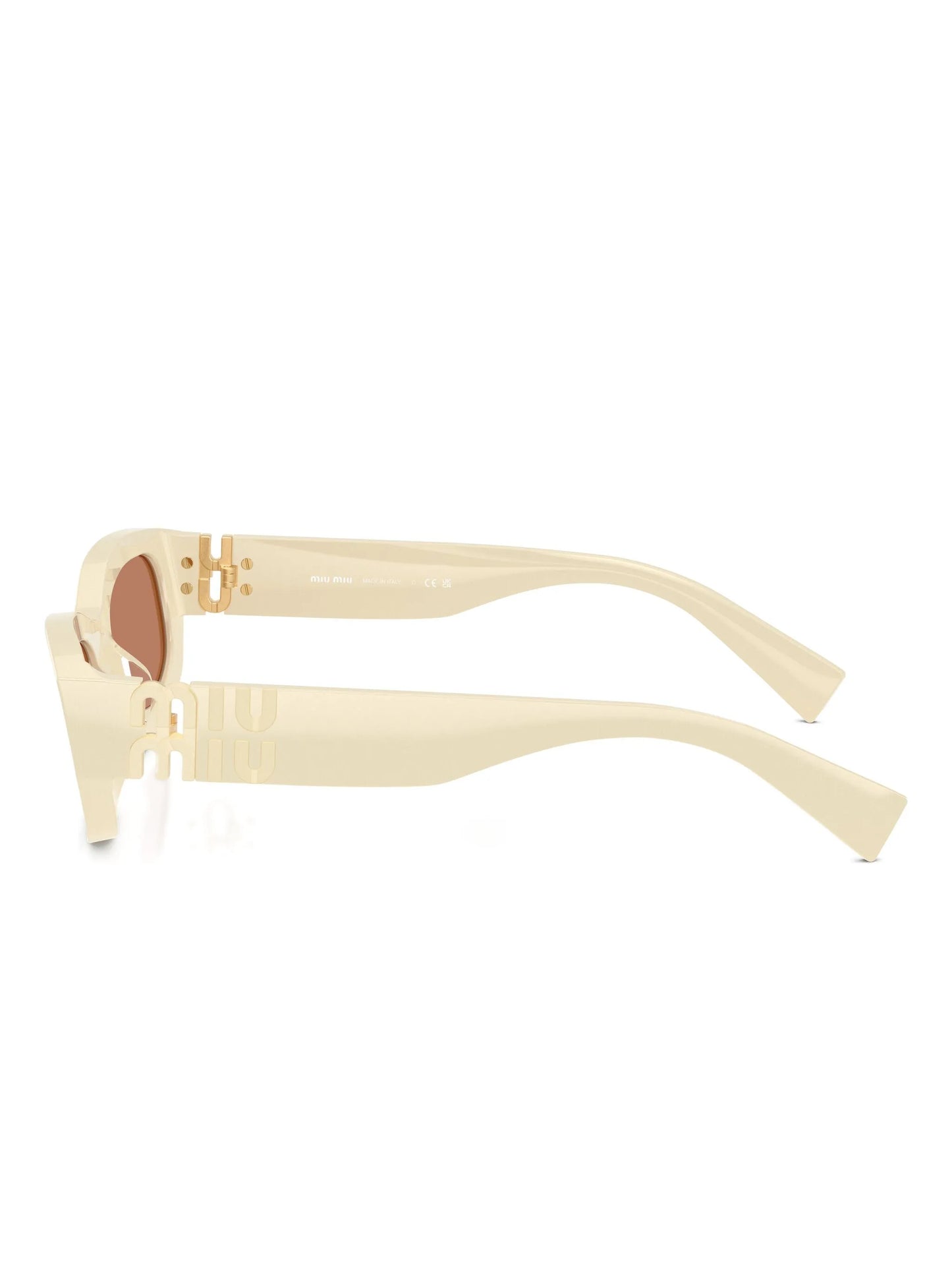geometric-frame sunglasses