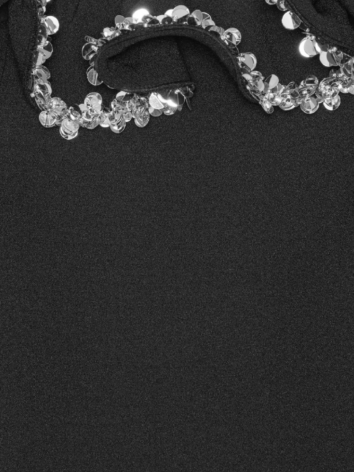 ruffle-detail mini dress
