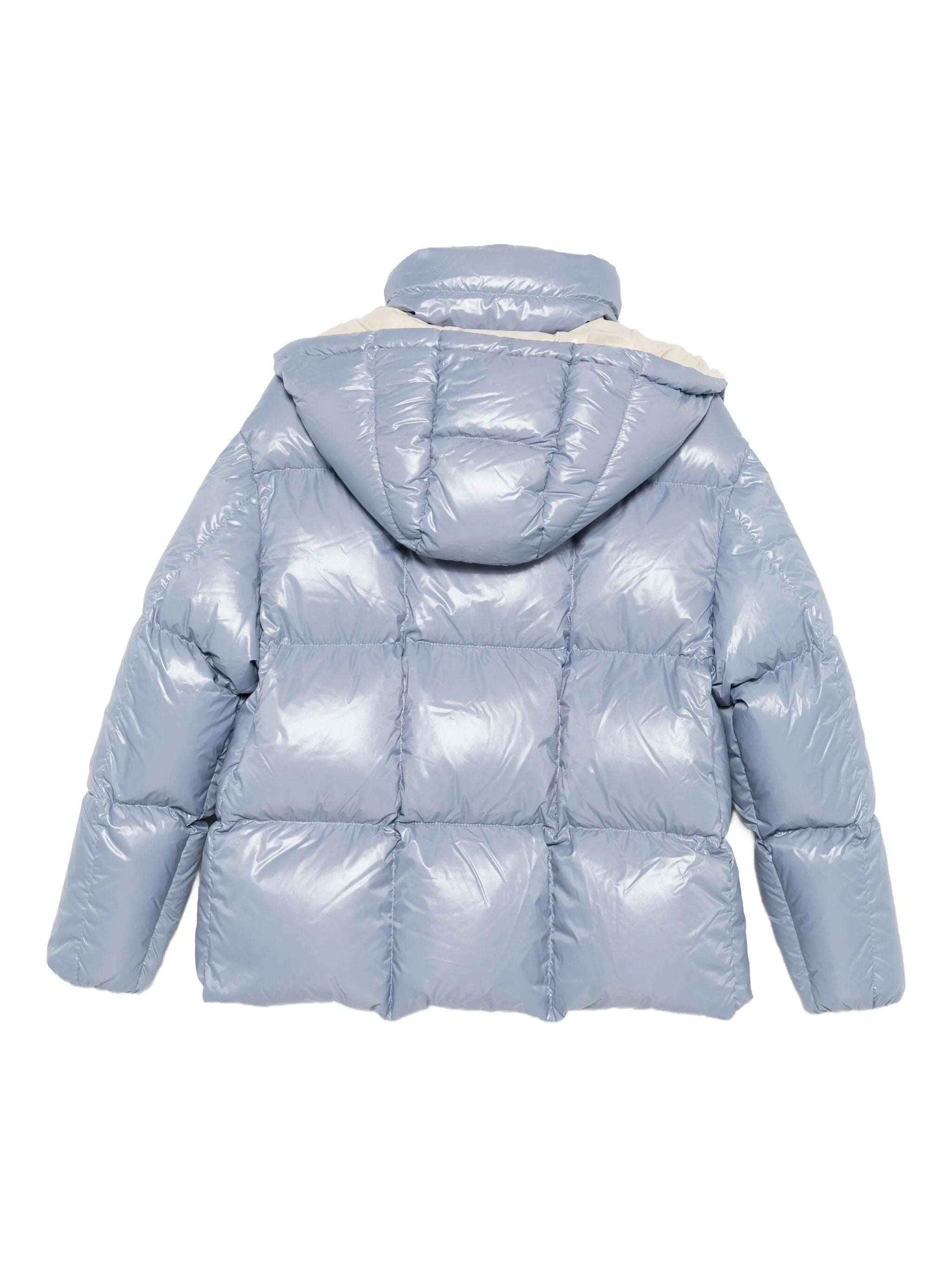hooded puffer jacket