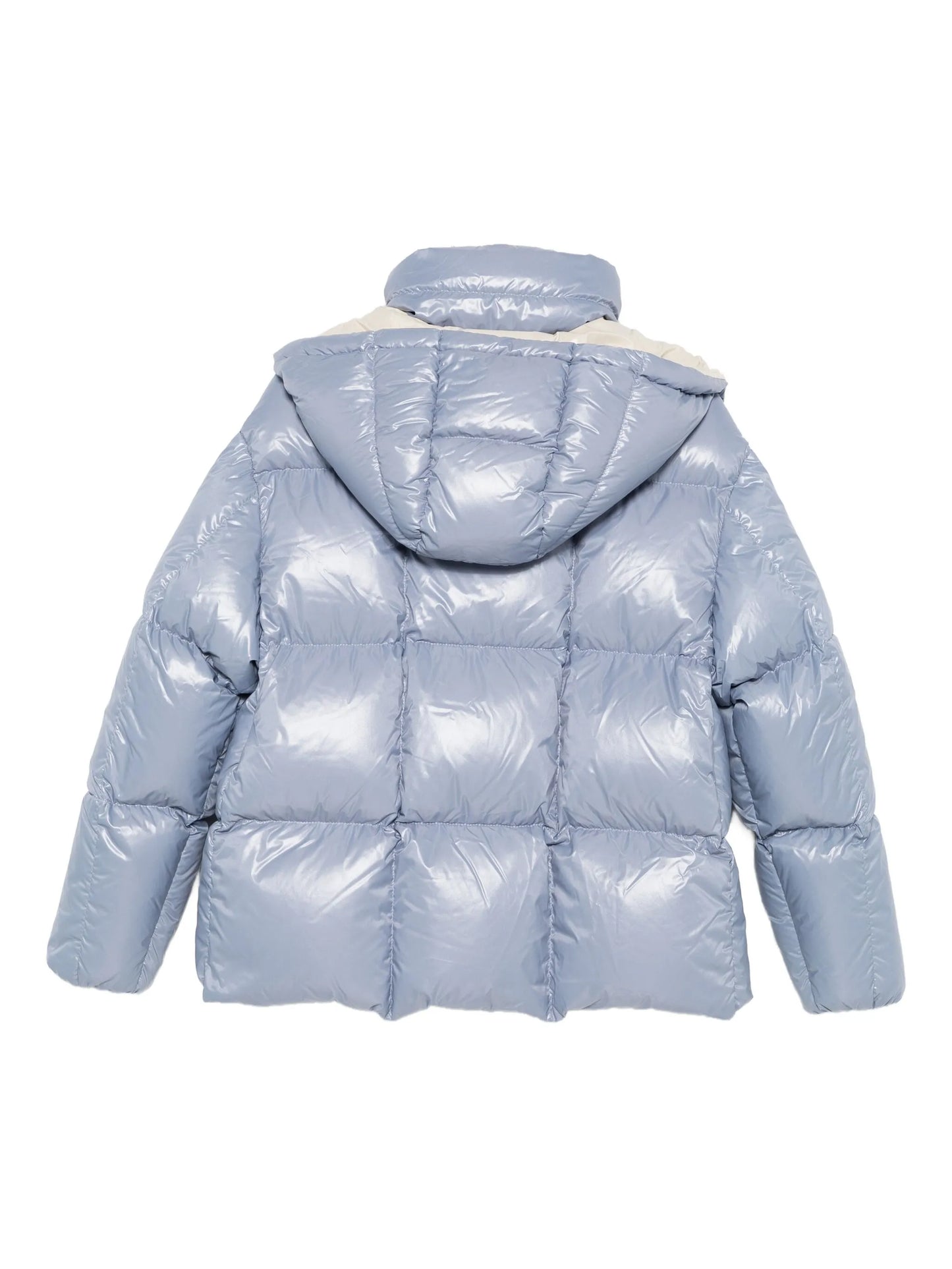 hooded puffer jacket