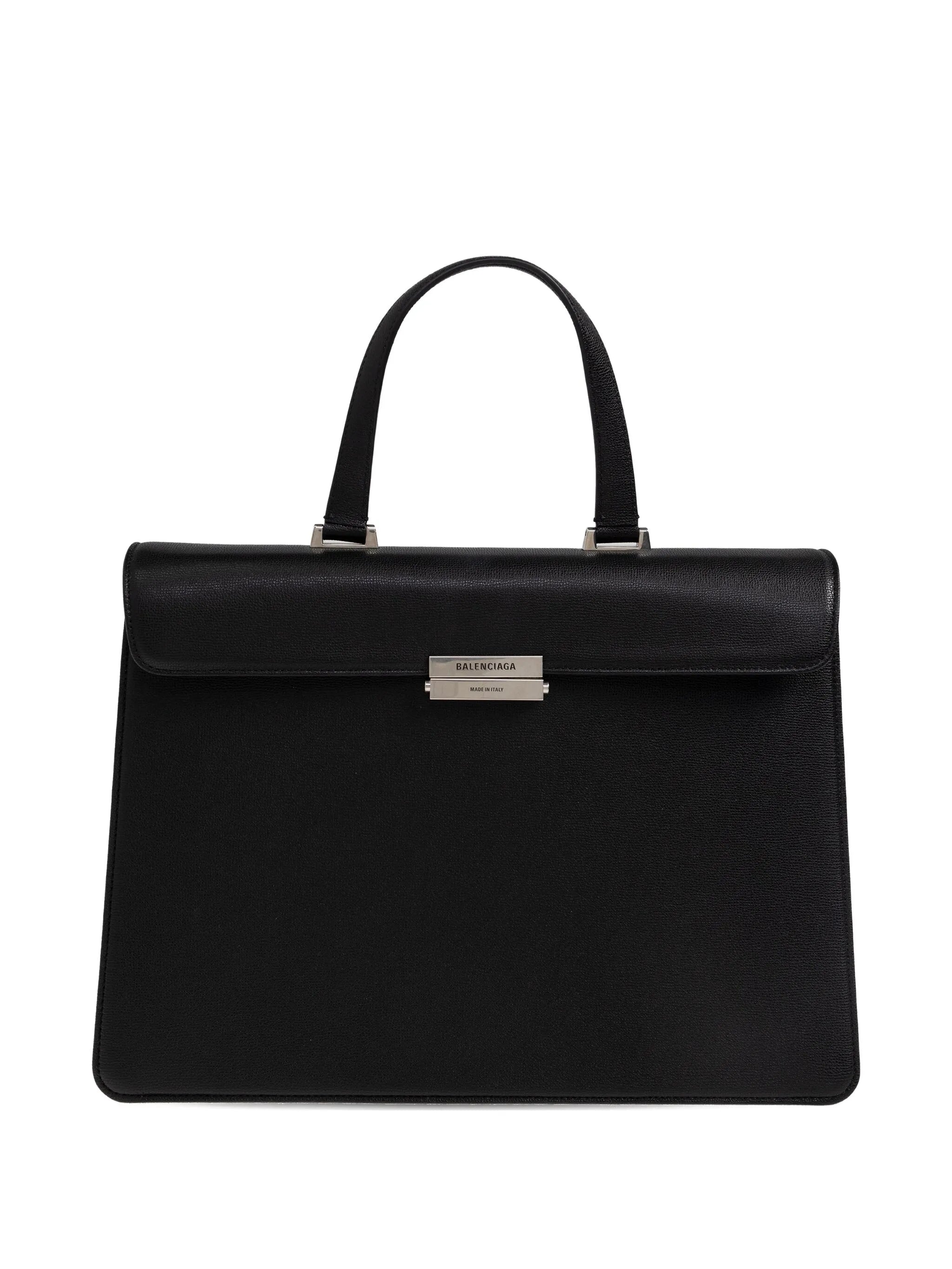 logo-plaque tote bag