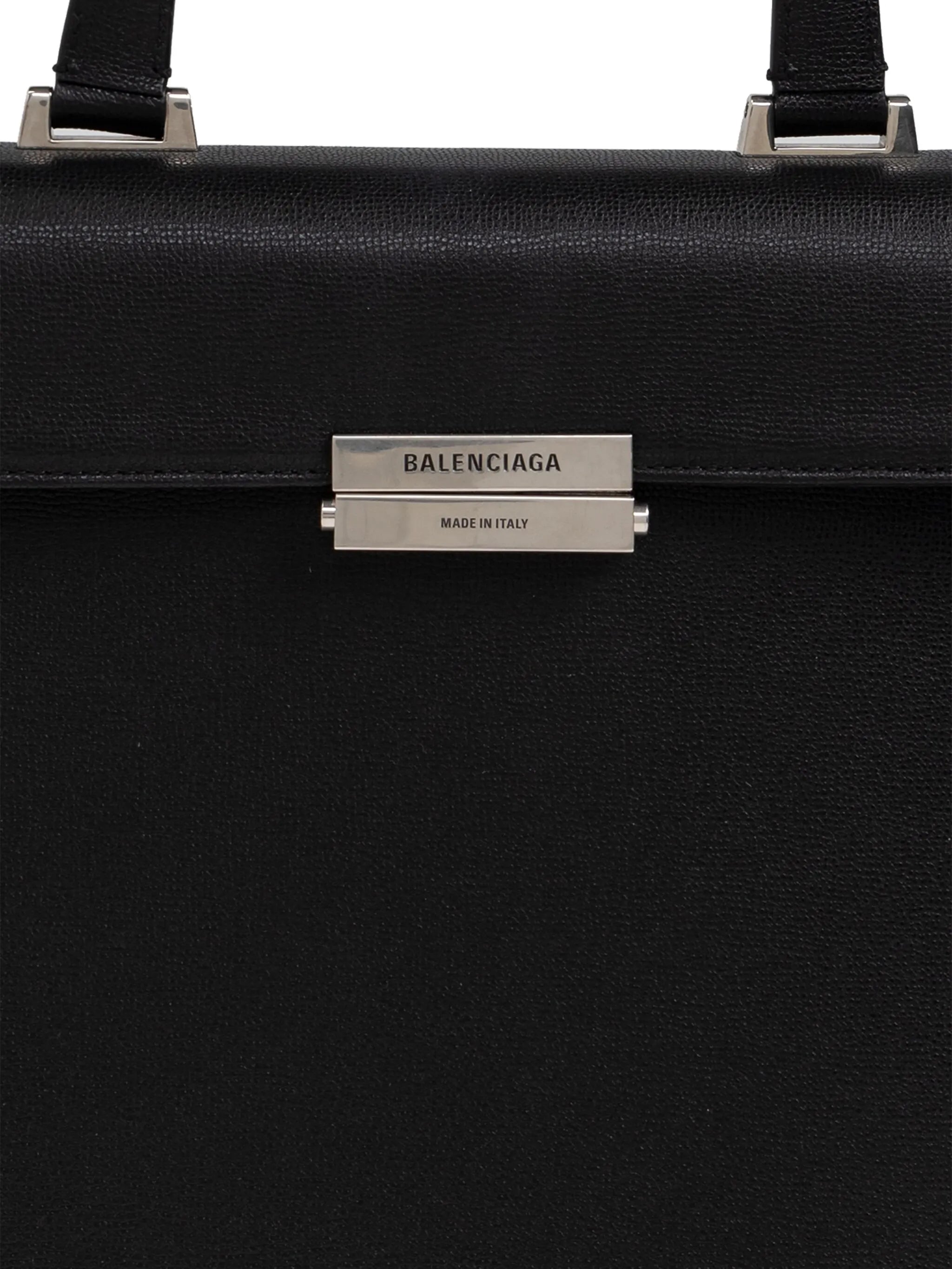 logo-plaque tote bag