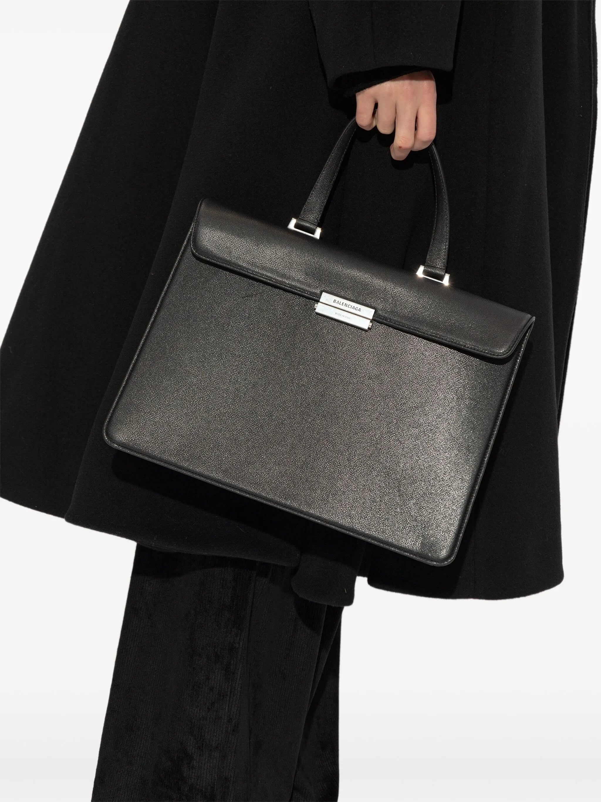 logo-plaque tote bag