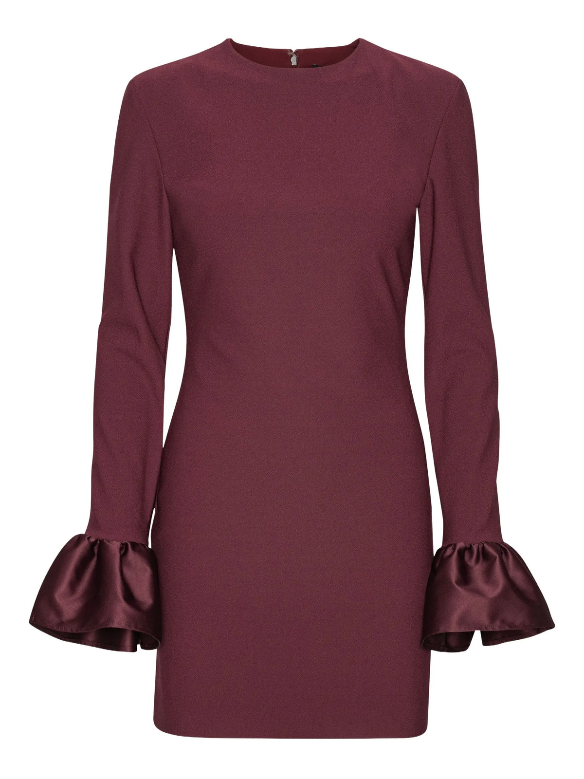 frill-sleeved mini dress
