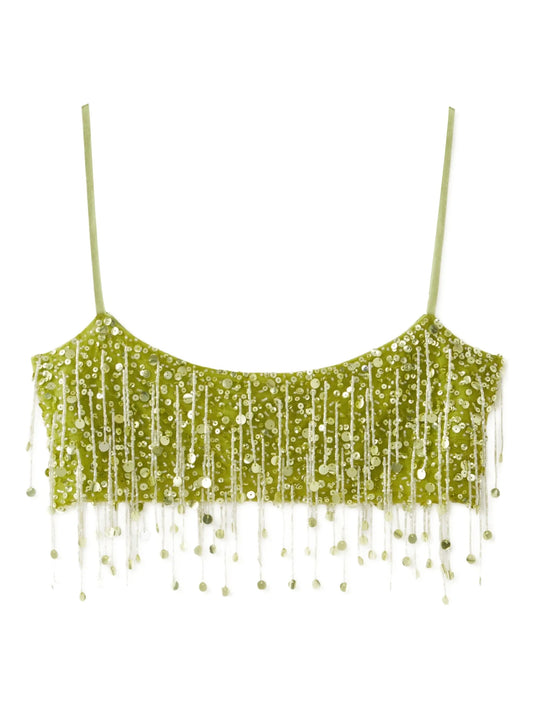 Yasmin beaded bralette