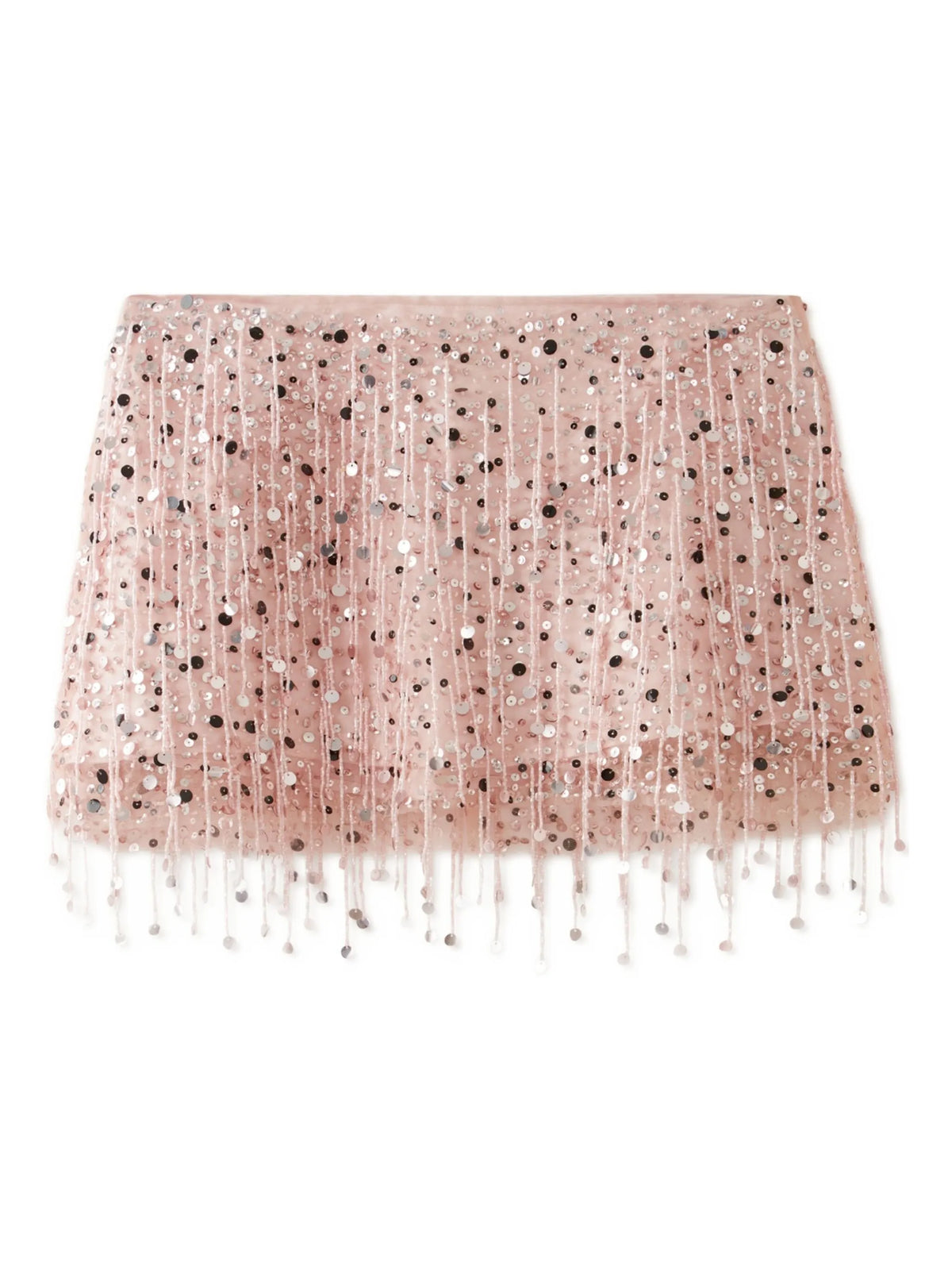 Yasmin beaded mini skirt
