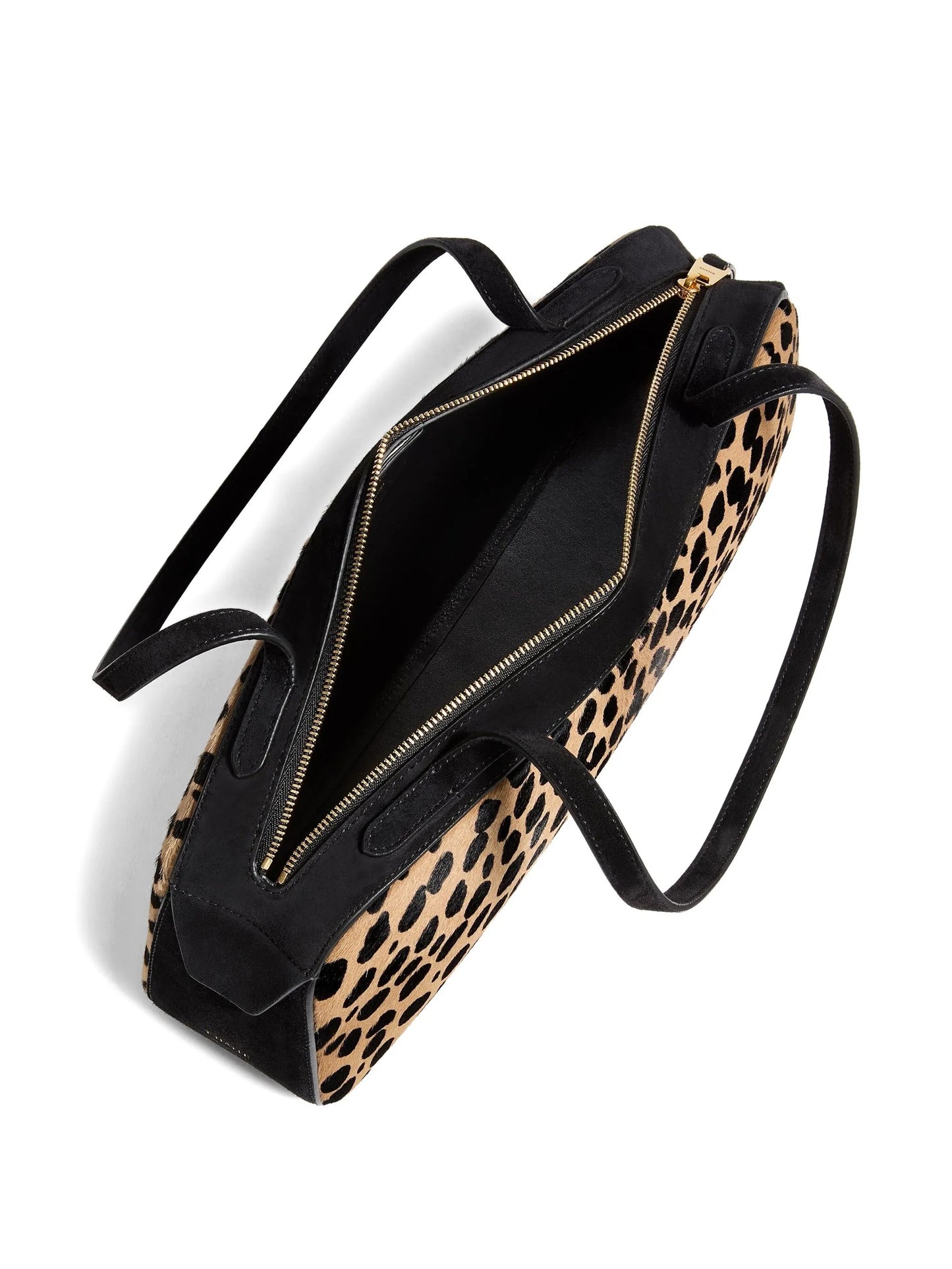 Simona animal-print zip shoulder bag