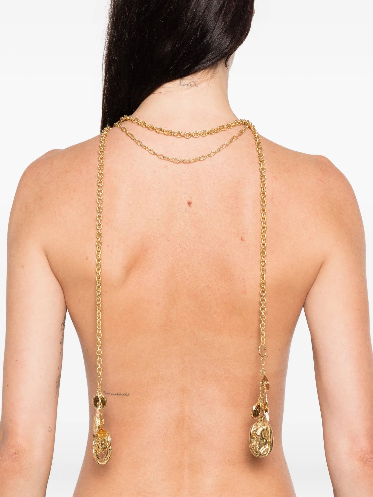 The Chloé Medals coin-pendant necklace