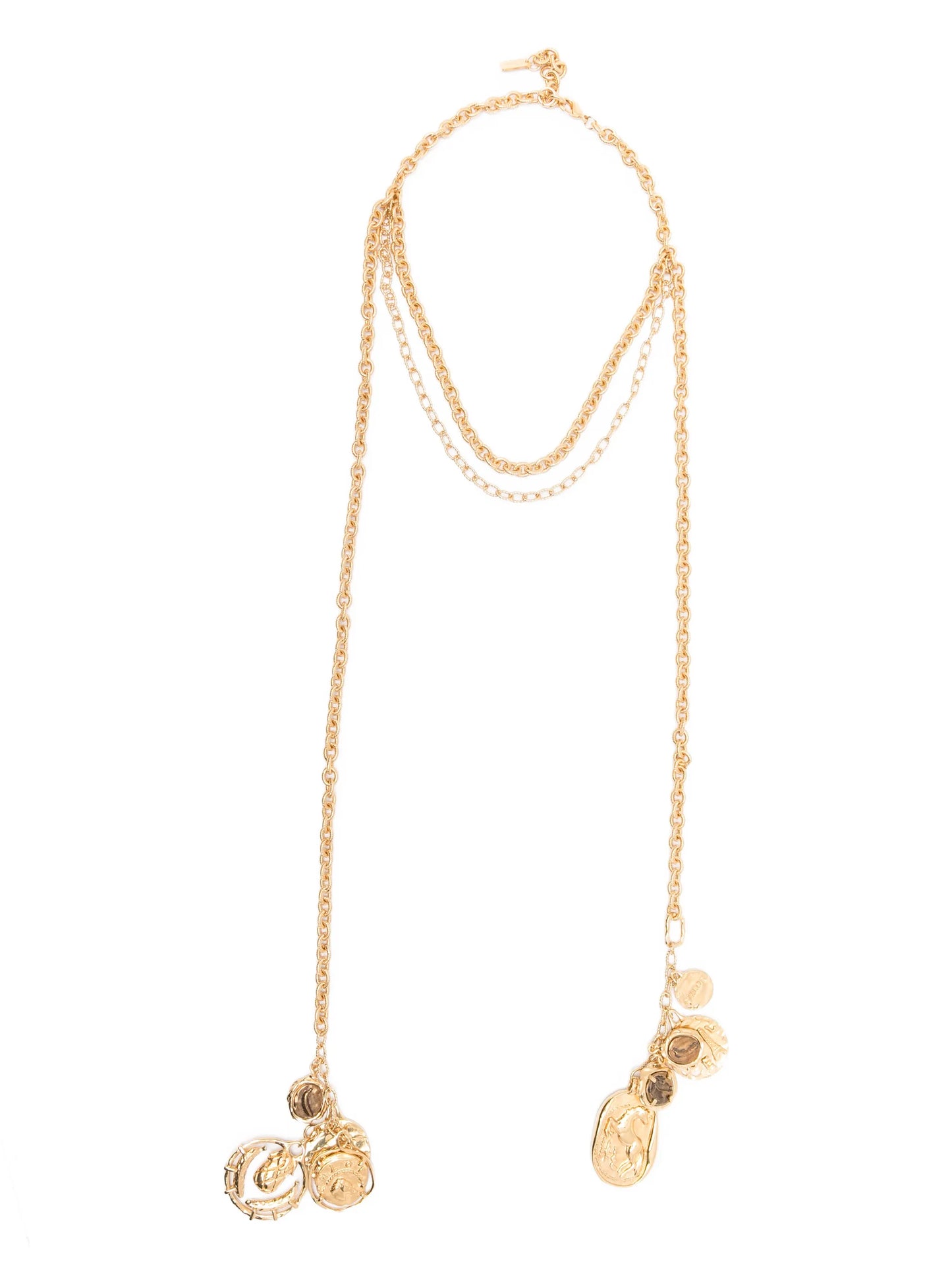 The Chloé Medals coin-pendant necklace