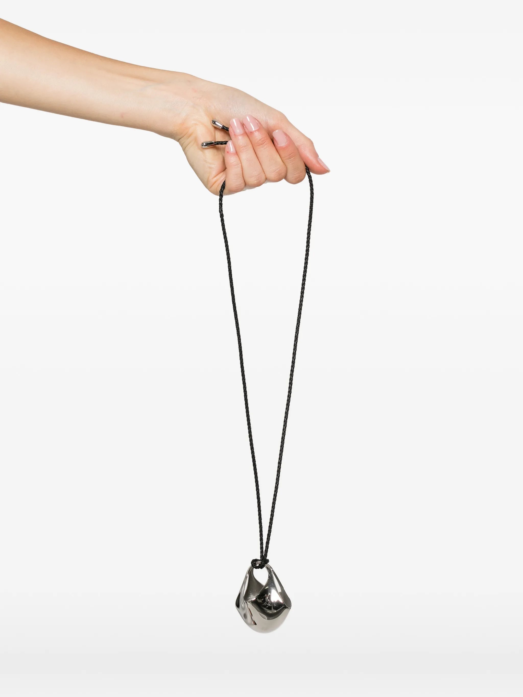 medium Lotus pendant necklace