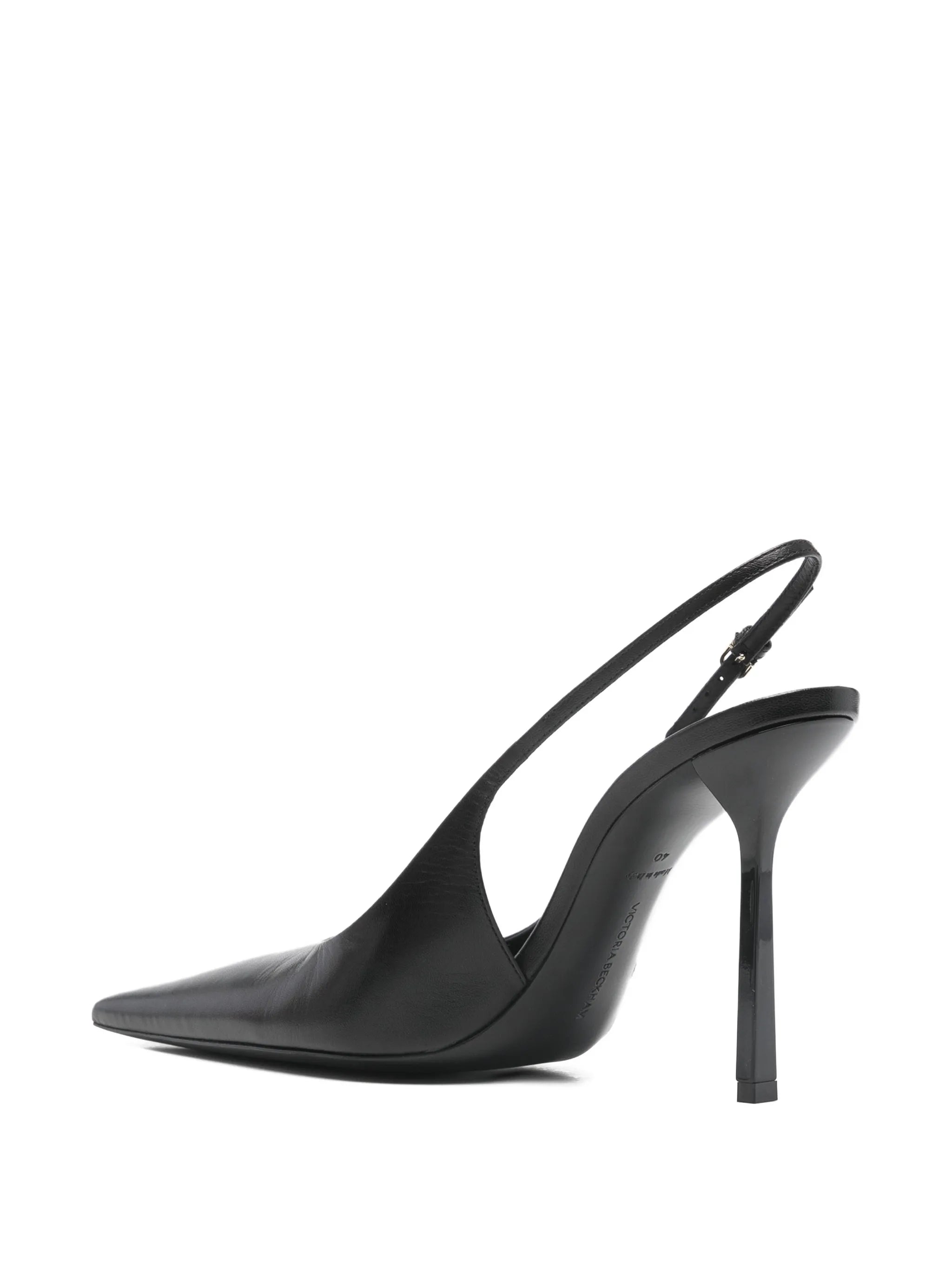 leather slingback pumps