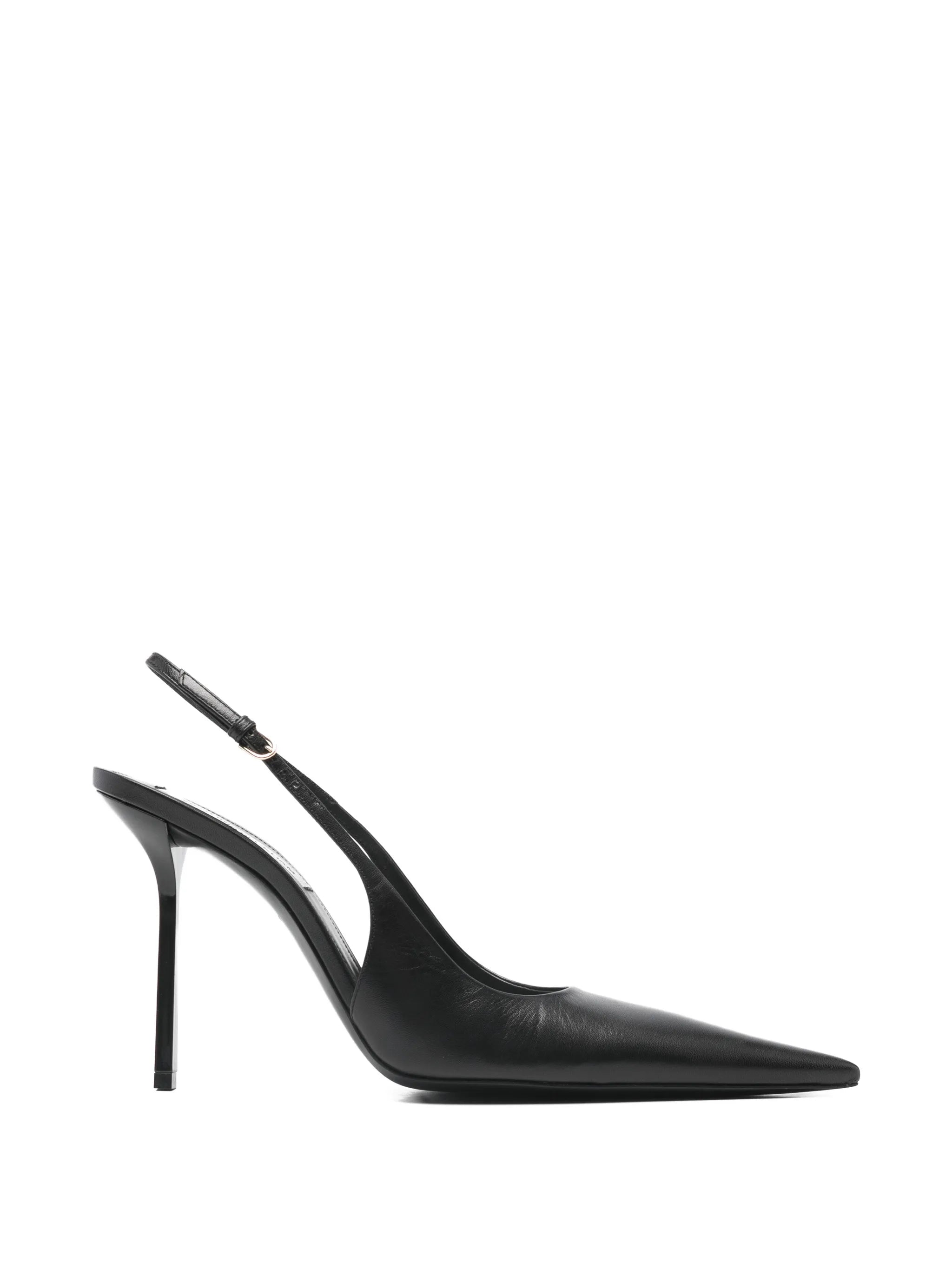 leather slingback pumps