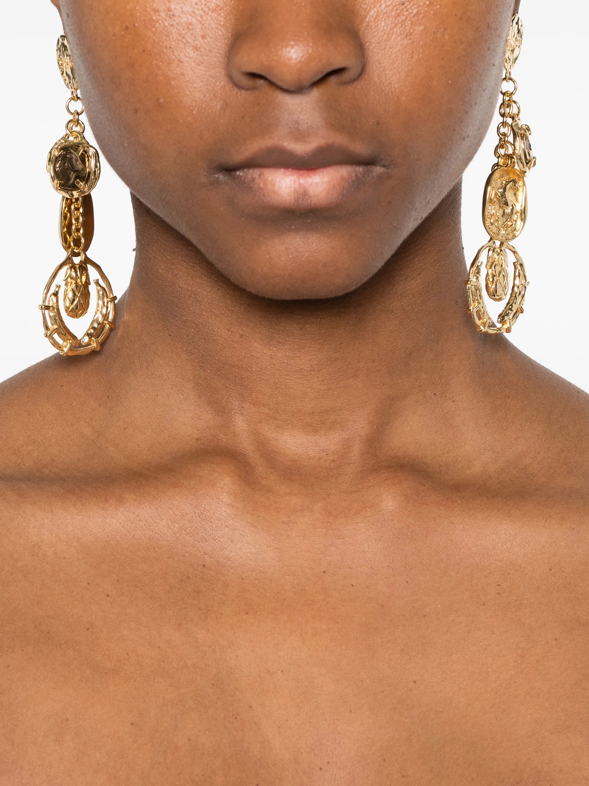 french-clip-fastening earrings