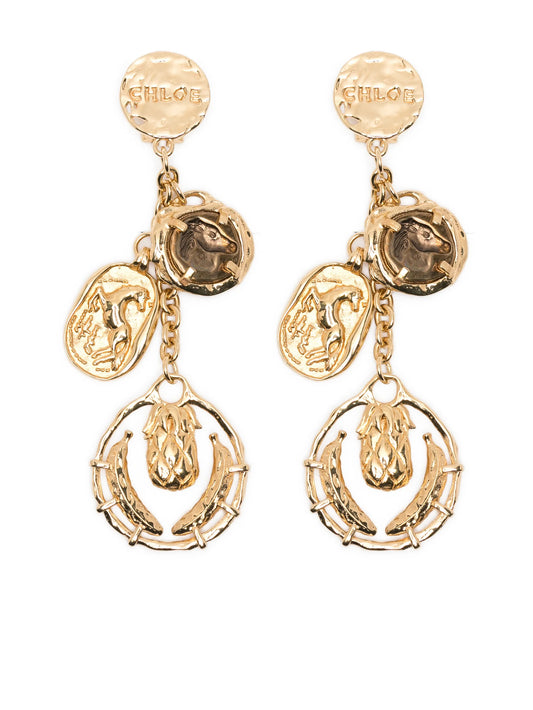 french-clip-fastening earrings