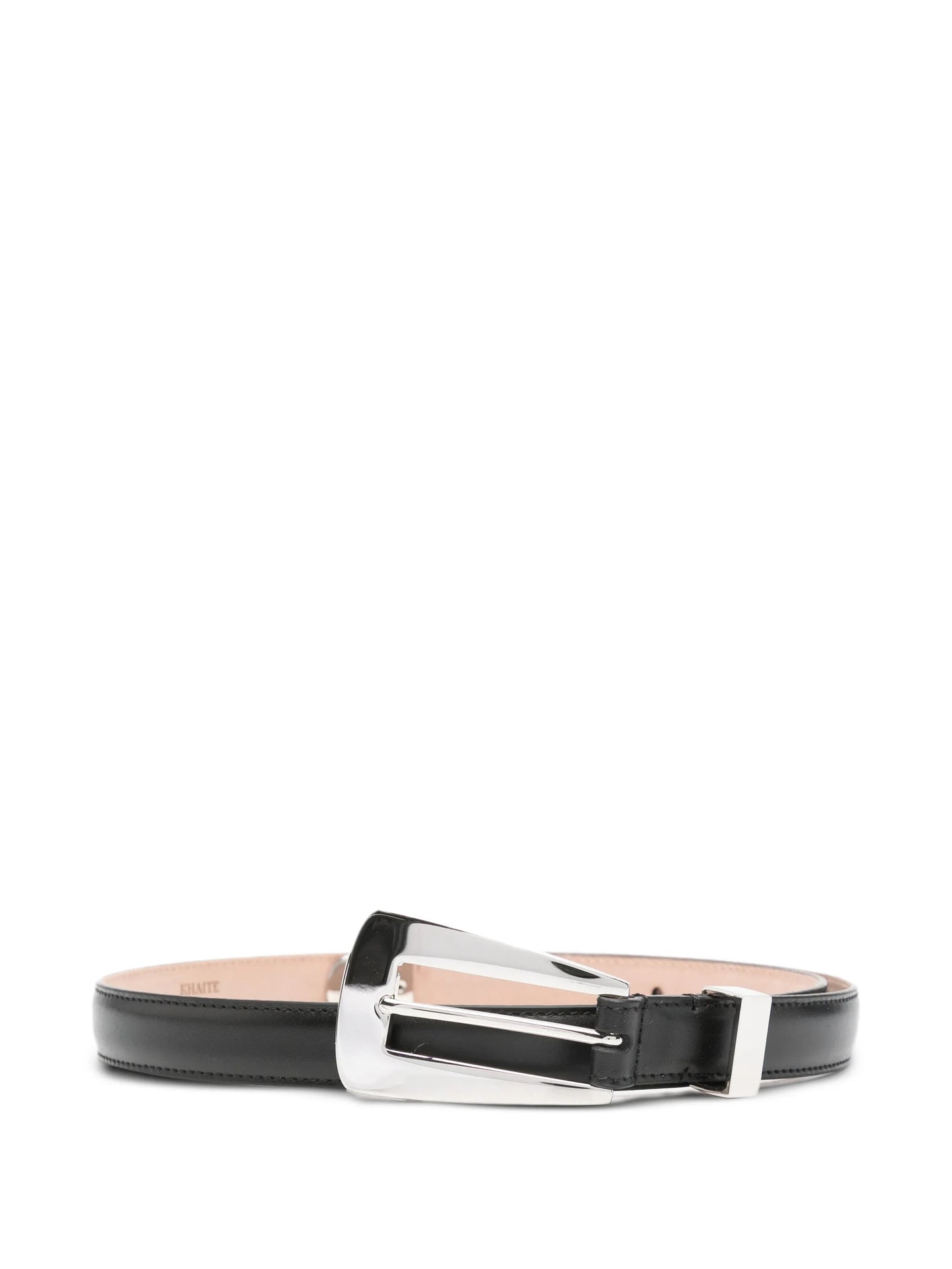 Lucca silver-tone buckle belt