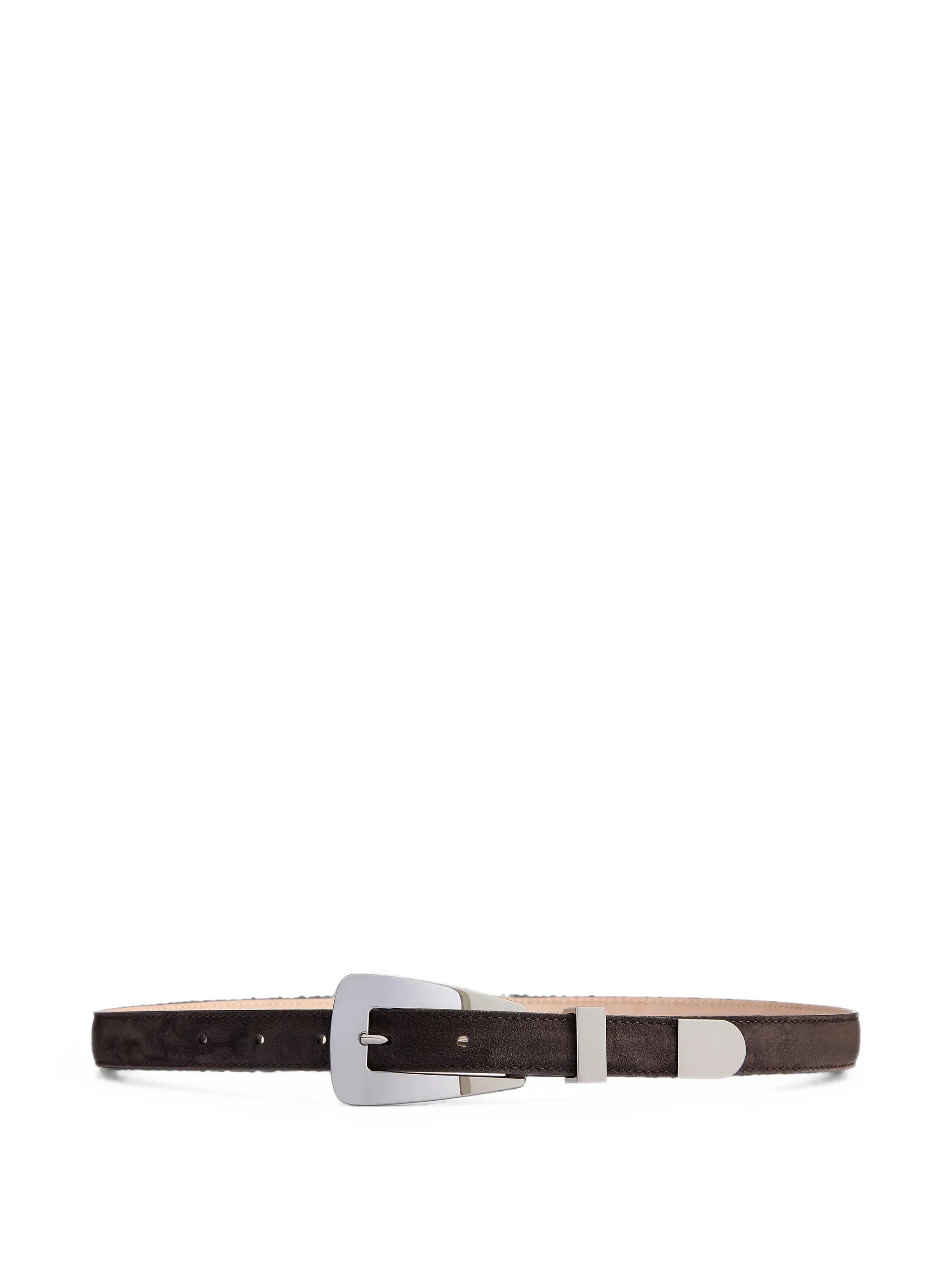 small Lucca suede belt