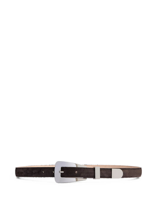 small Lucca suede belt