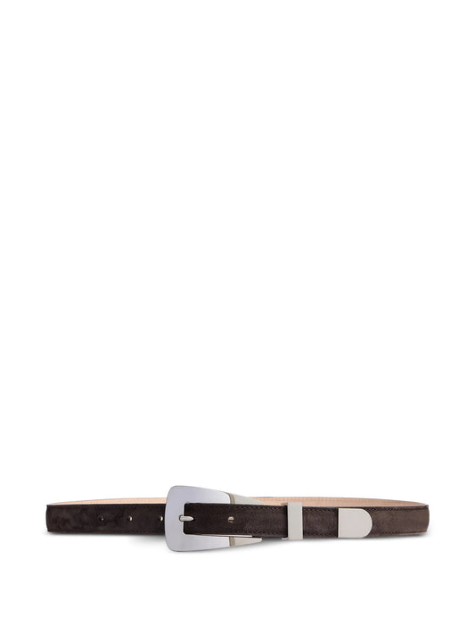 small Lucca suede belt