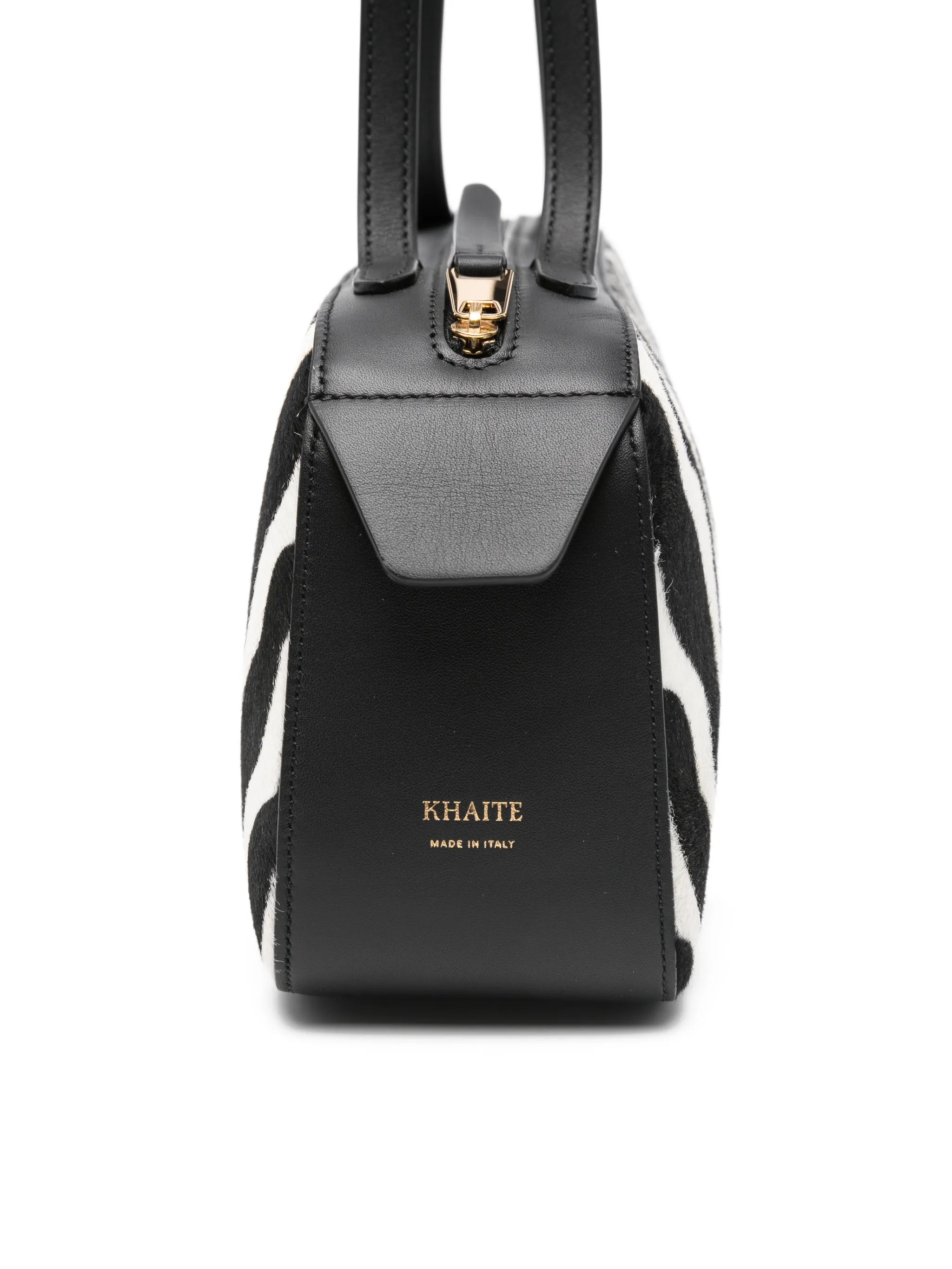 Simona zebra-print shoulder bag