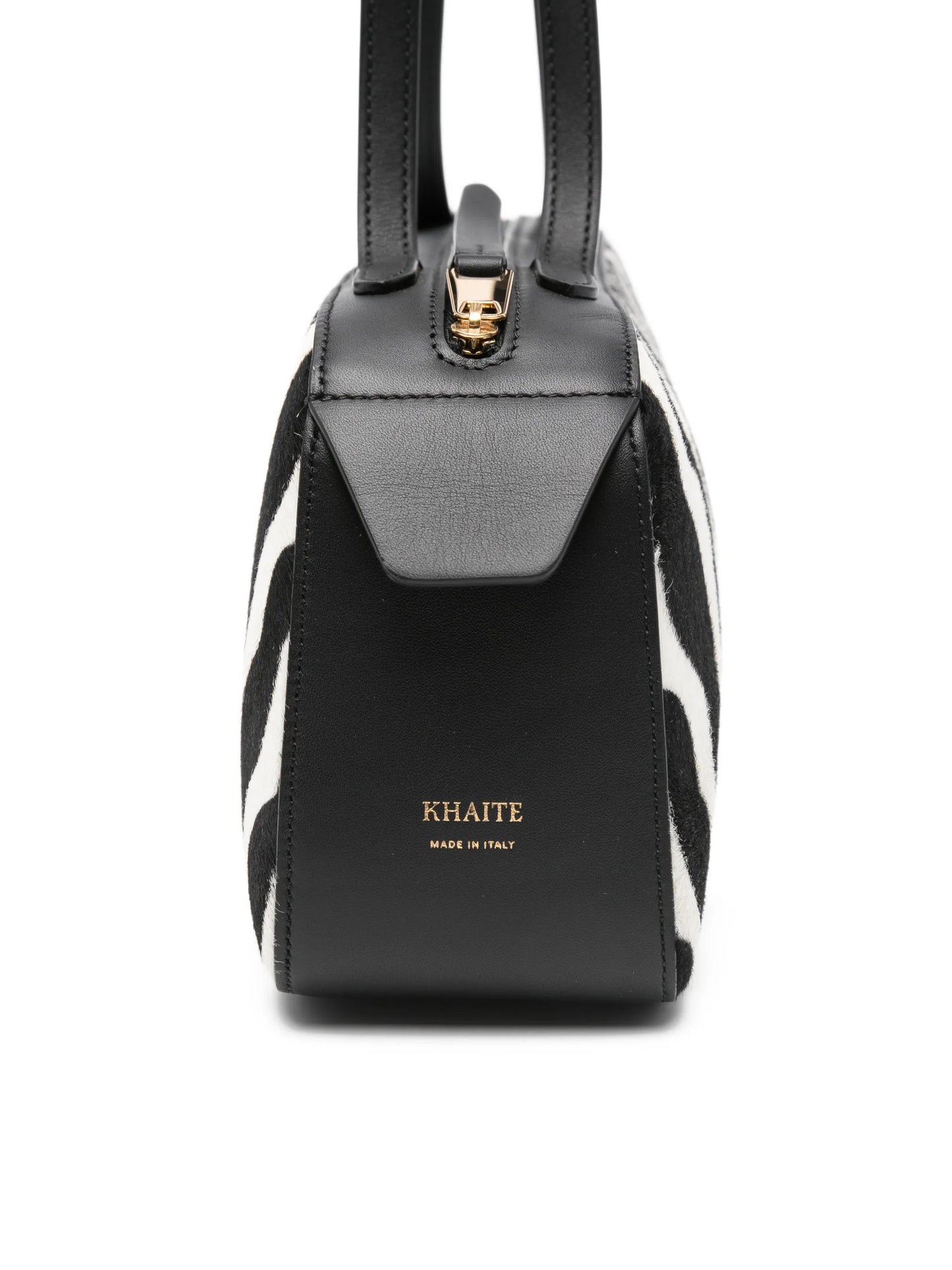 Simona zebra-print shoulder bag