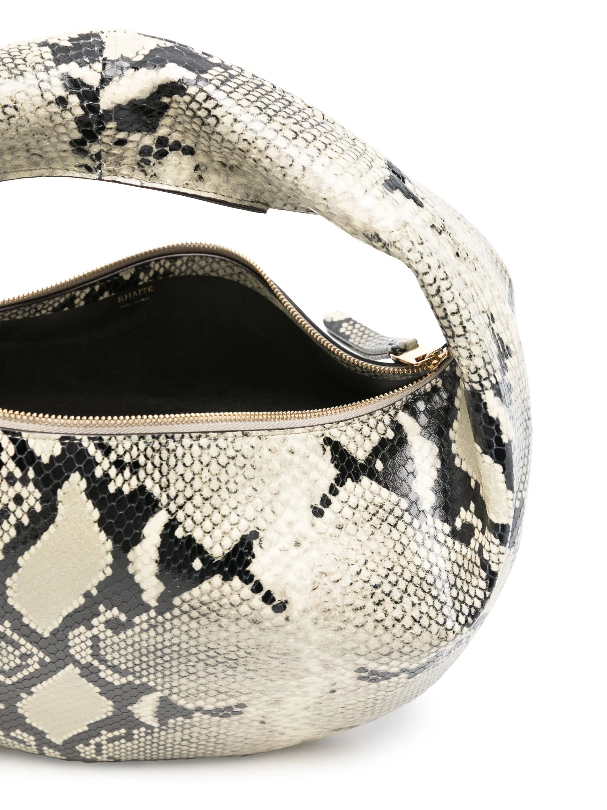 Medium Olivia snake-print tote bag