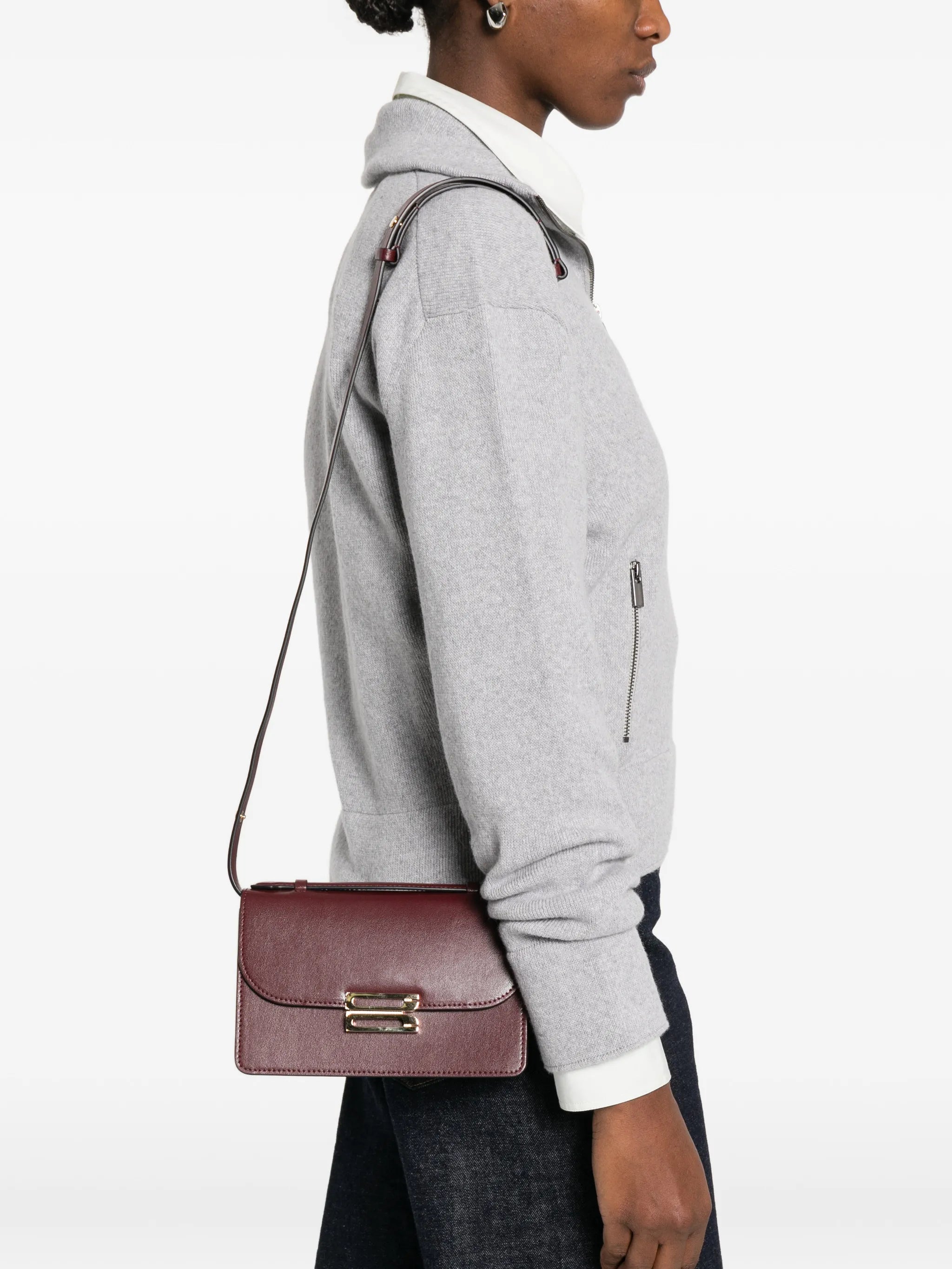 The Dorian logo-print shoulder bag