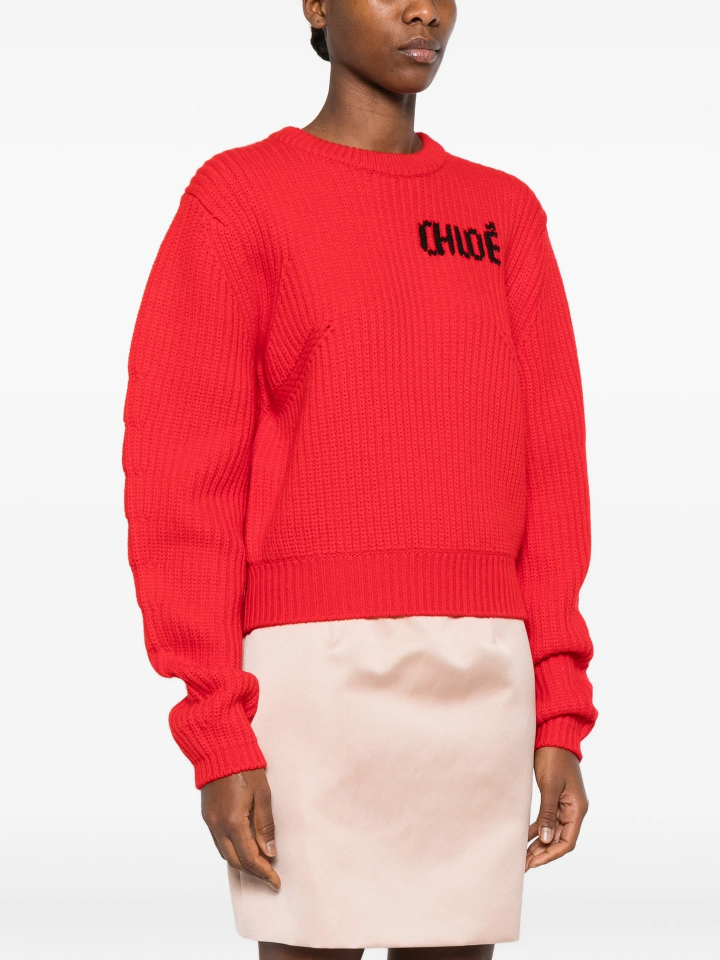 logo long-sleeved sweater