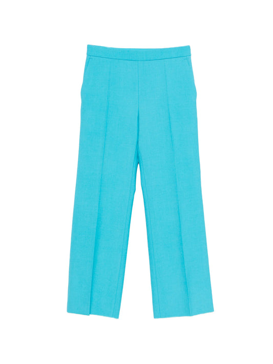 straight-leg trousers