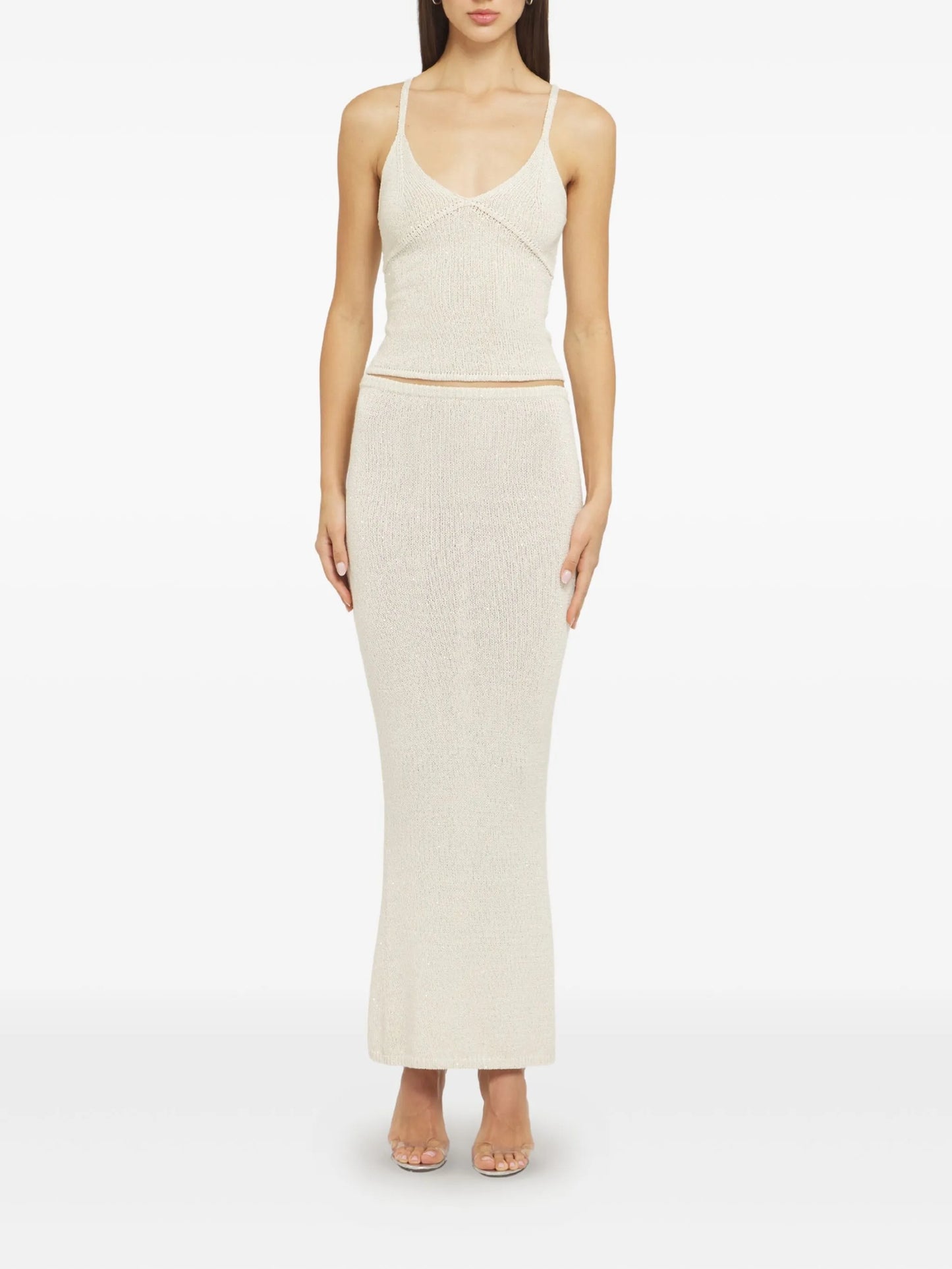 Carolina floor-length maxi skirt