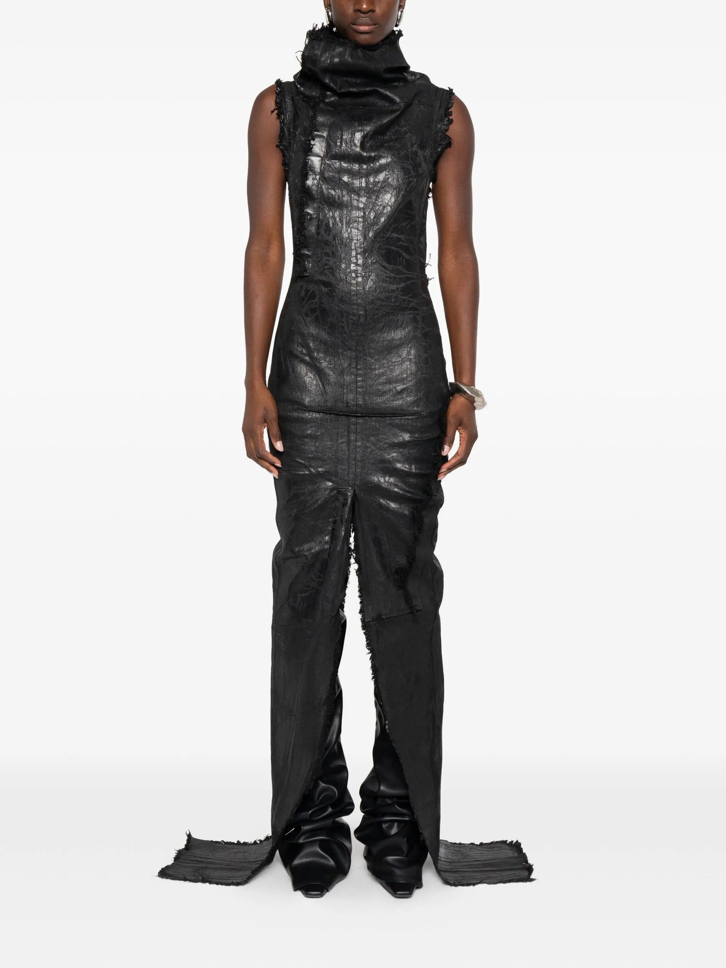 Porterville frayed dress