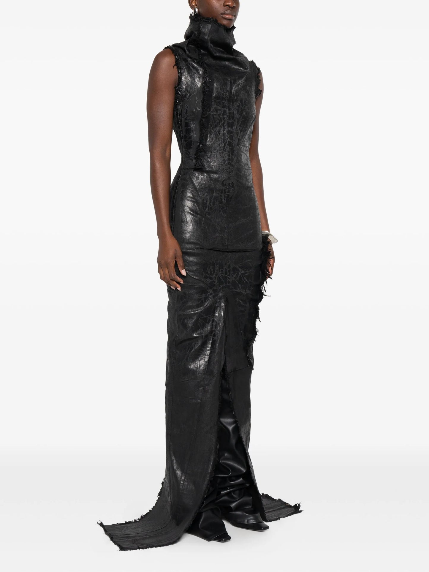 Porterville frayed dress