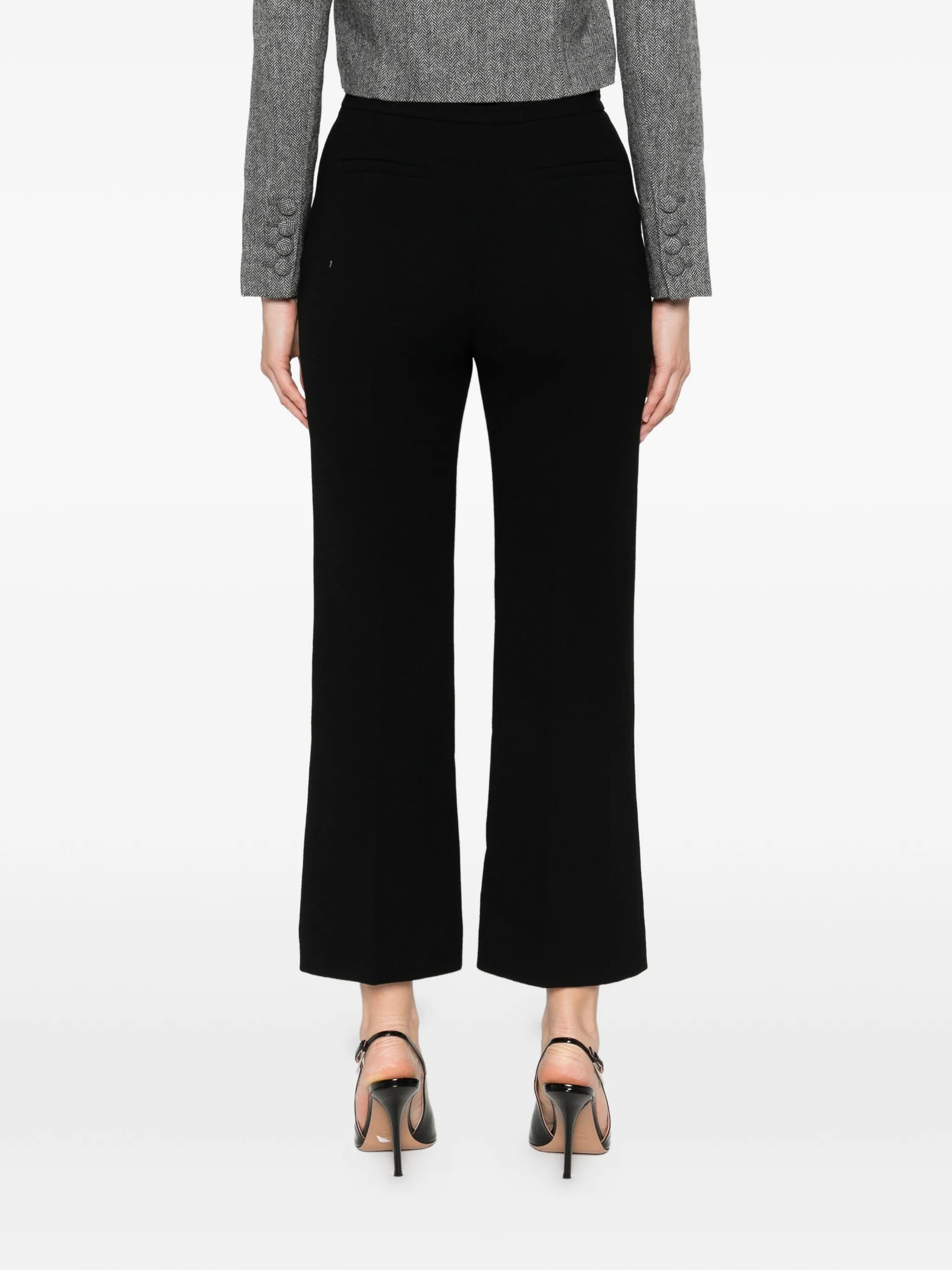 vltn straight-leg trousers