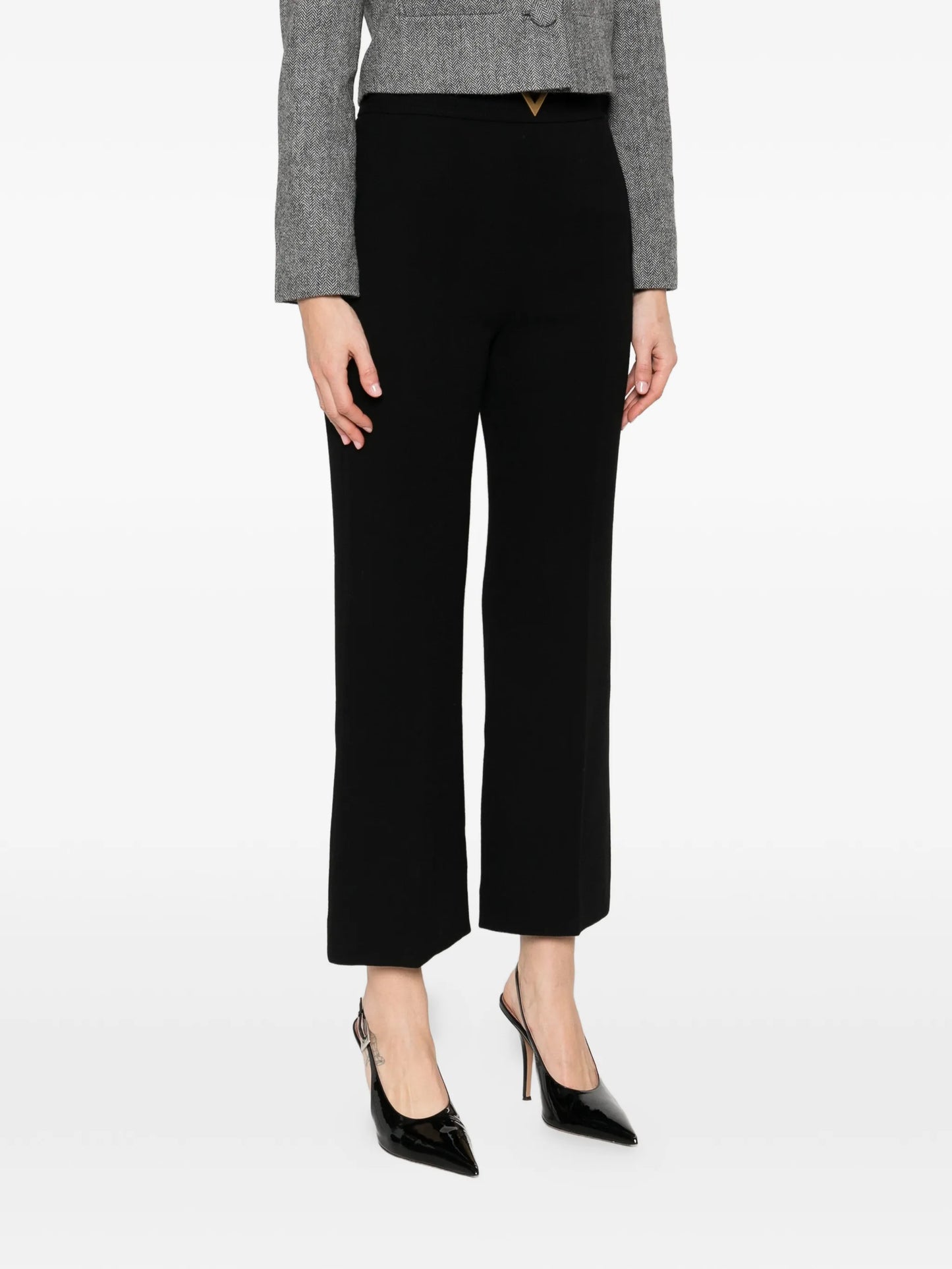 vltn straight-leg trousers