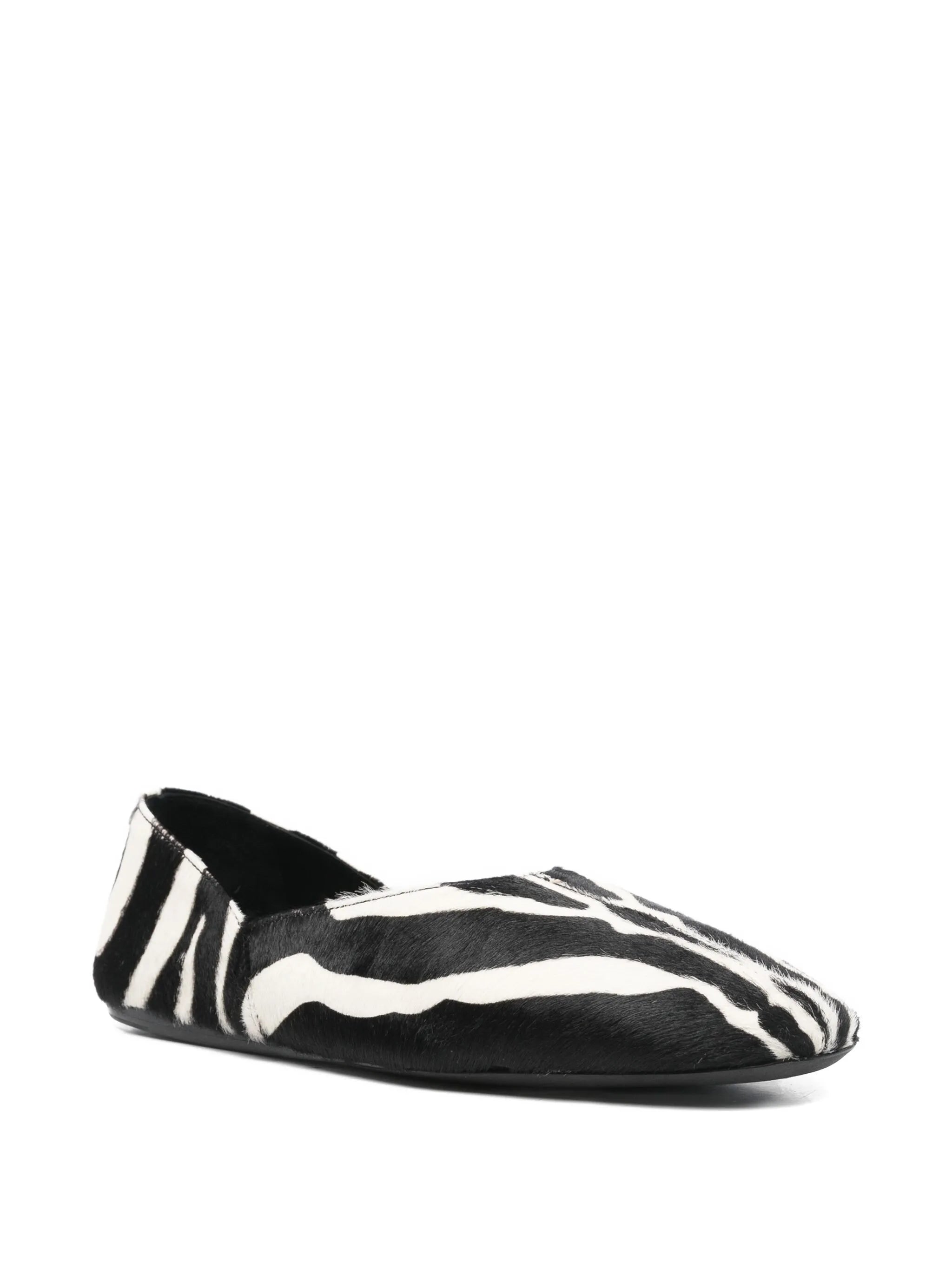 Jane animal-print ballet flats