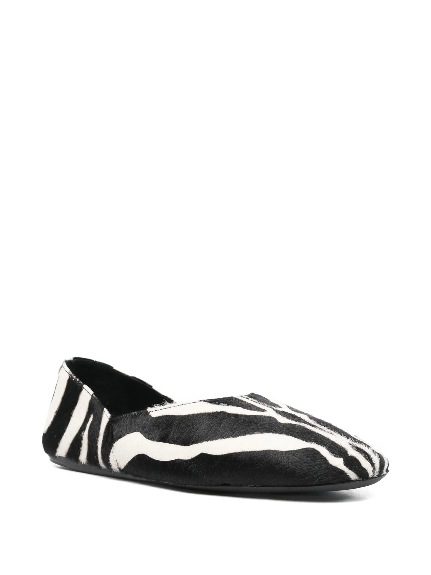 Jane animal-print ballet flats
