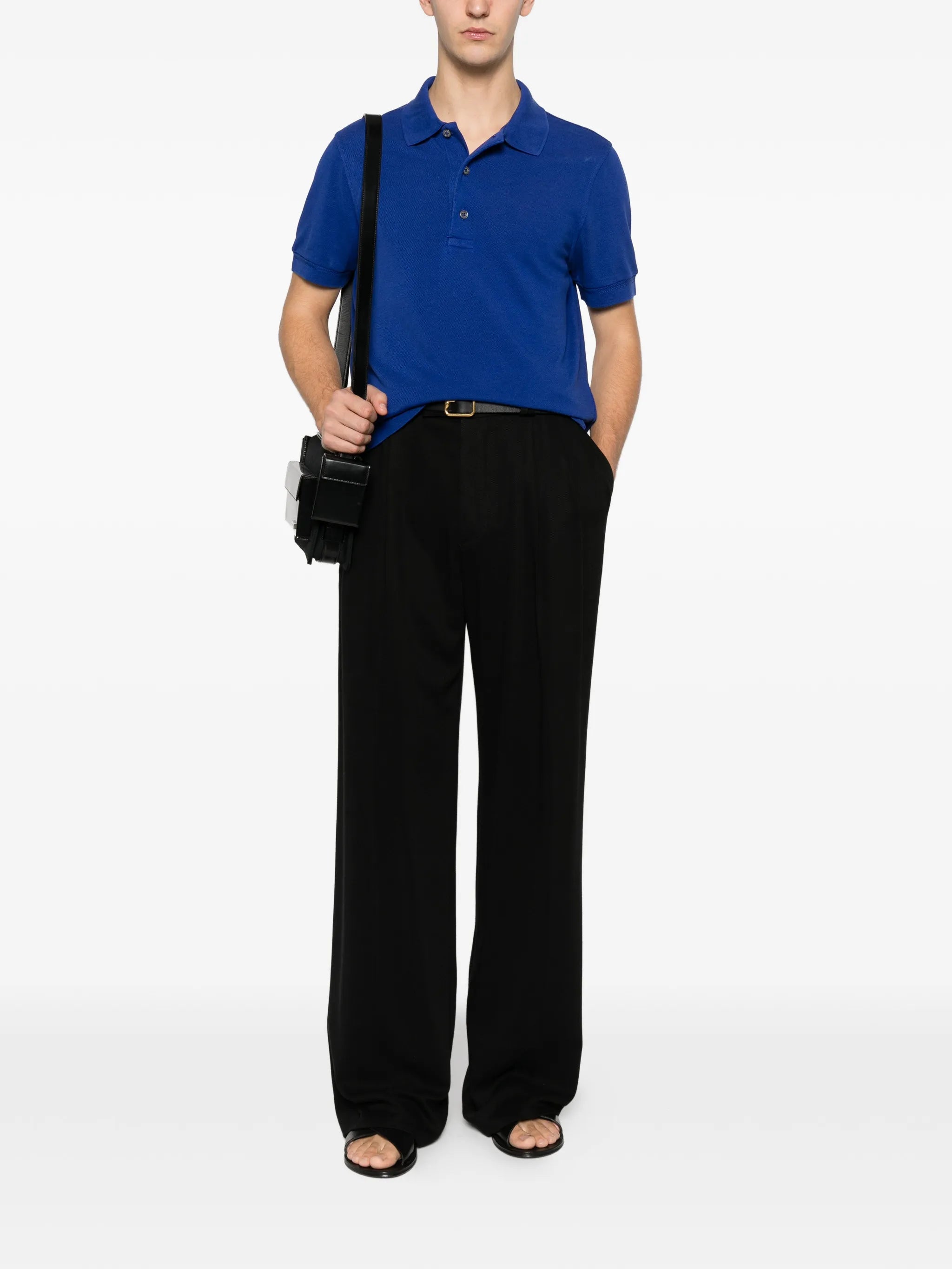 short-sleeve polo shirt