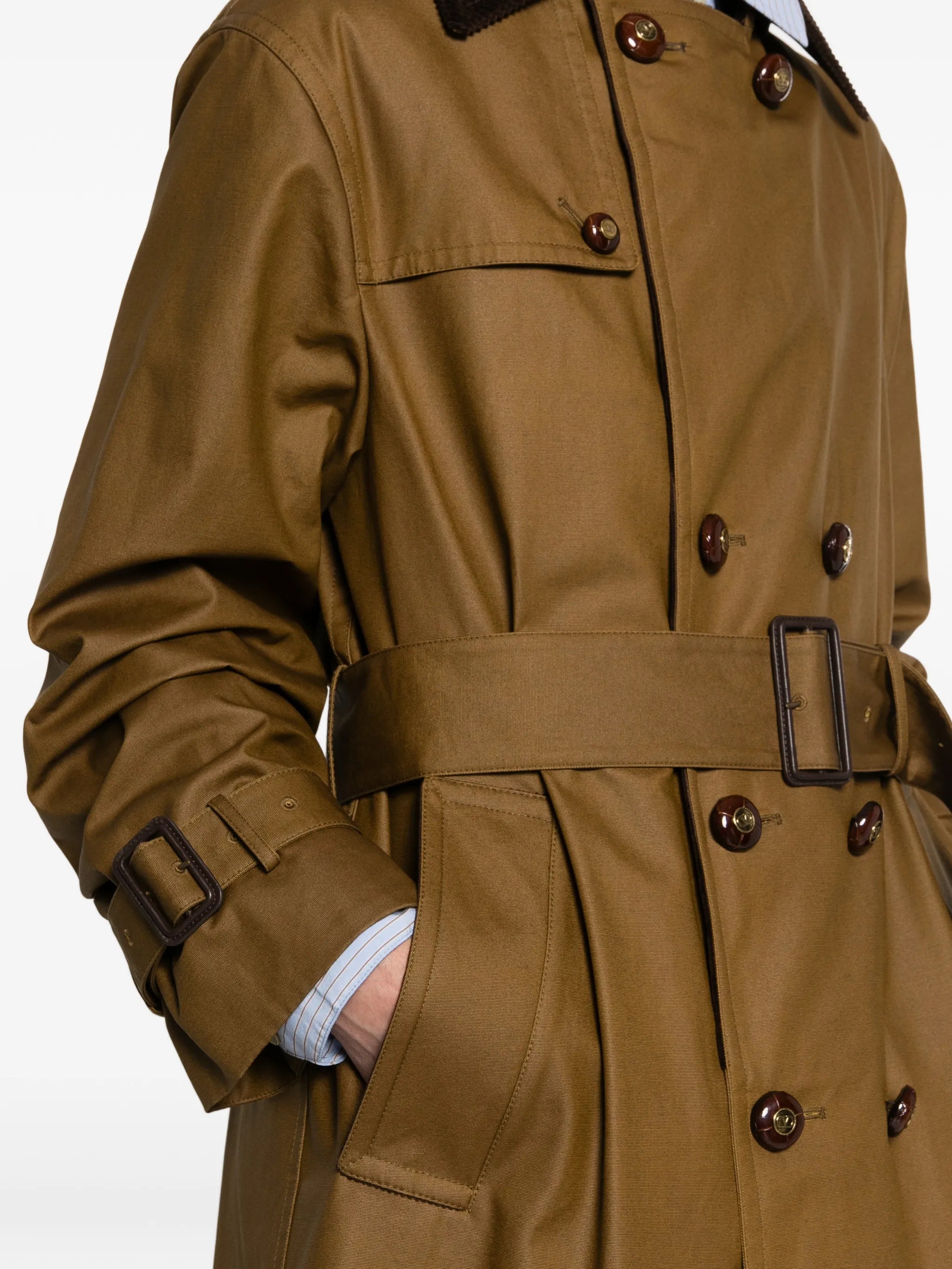 belted trench coat