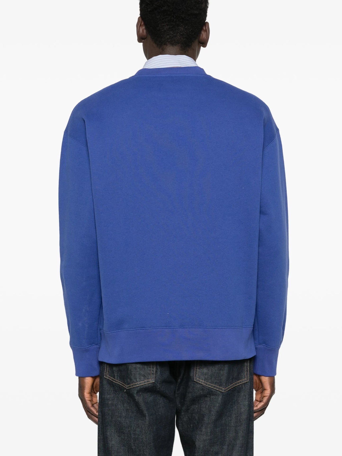 panther-logo cotton sweatshirt