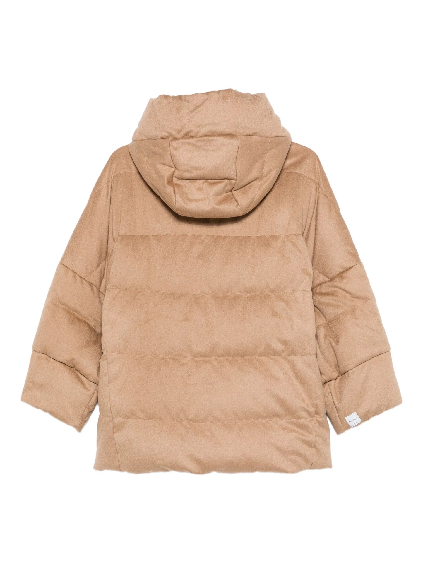 hooded zip-up coat